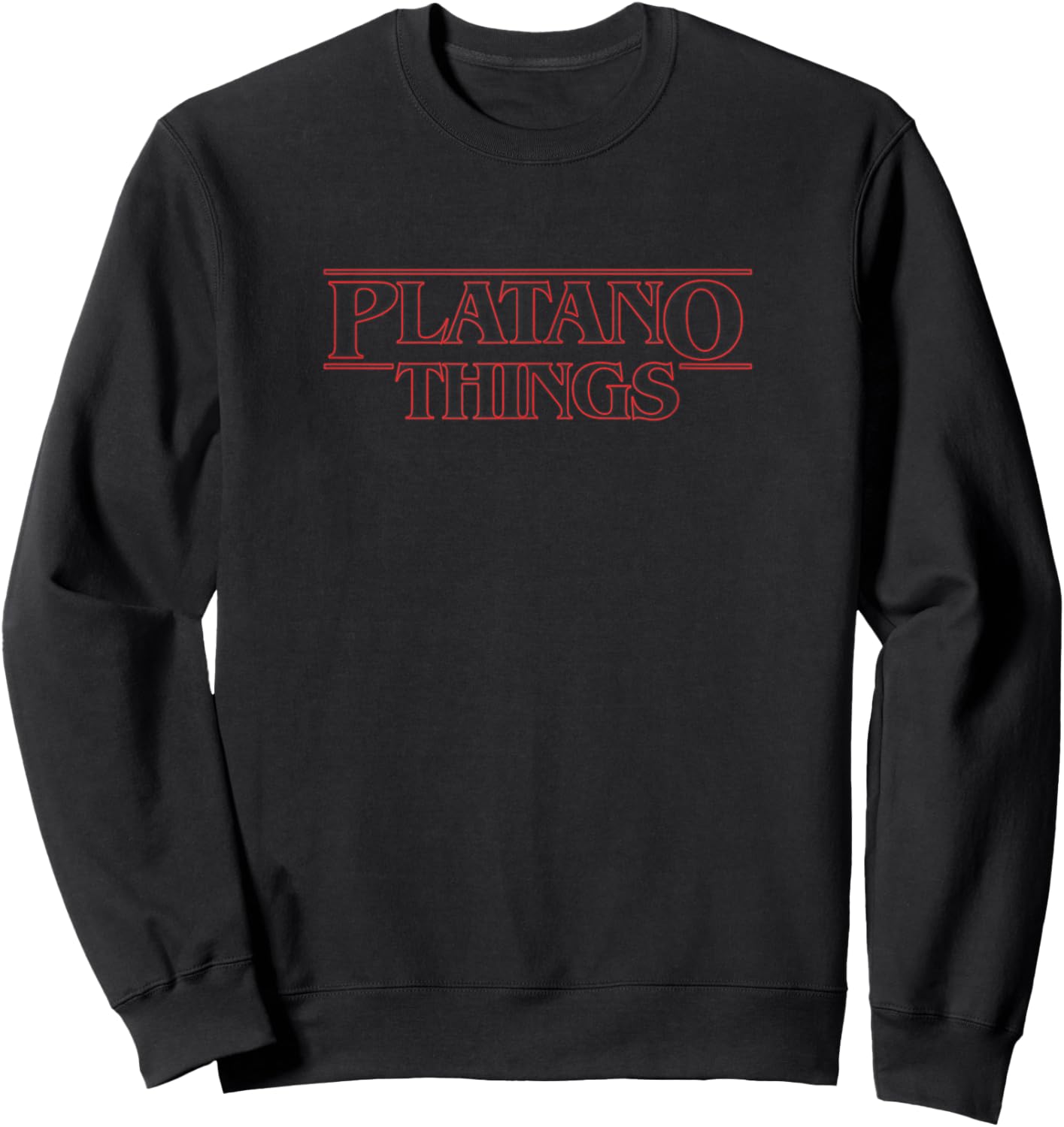 Platano Things Dominican Republic Sweatshirt - Sweatshirt | Black