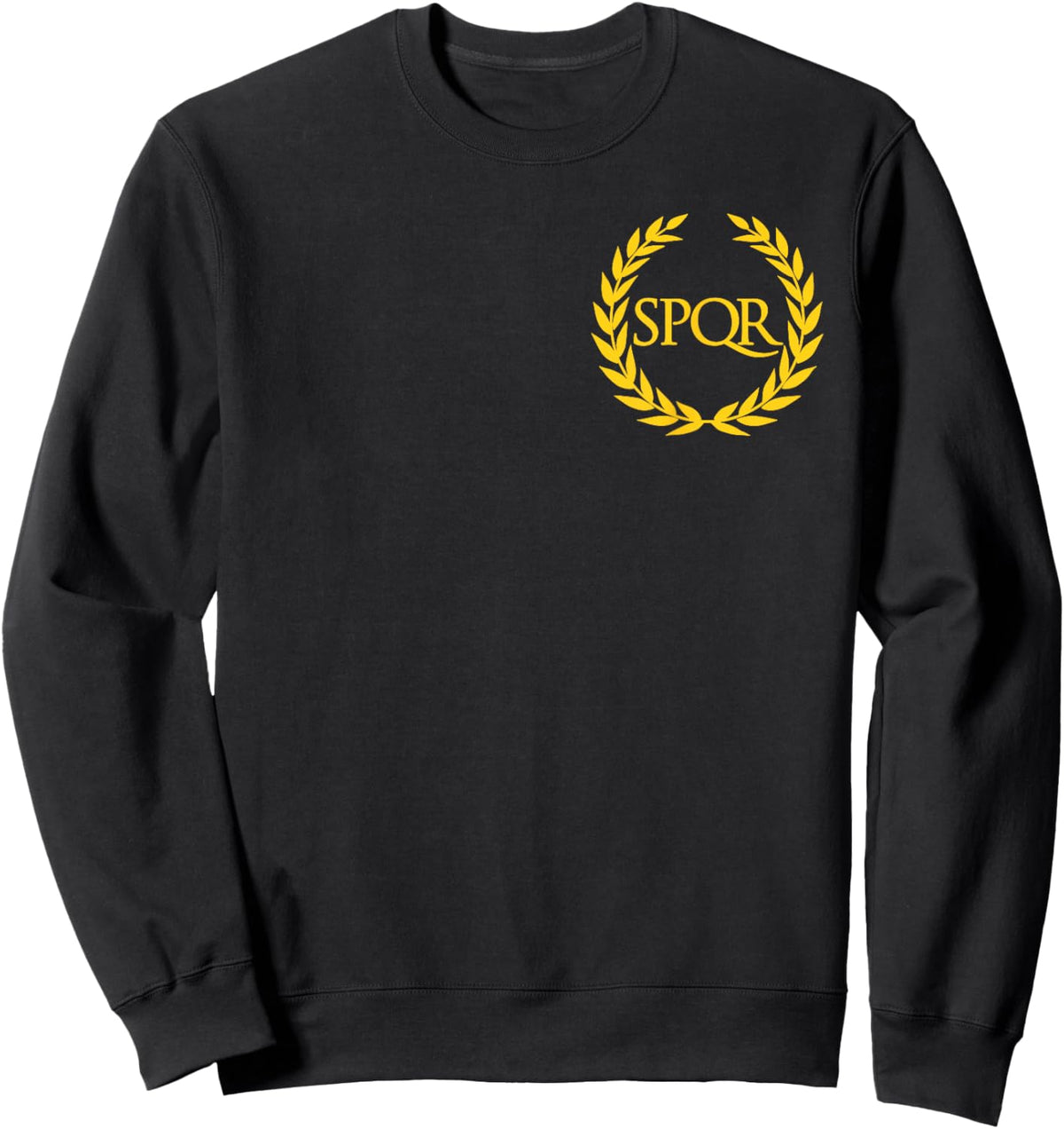 Roman Empire SPQR Symbol Sweatshirt - Sweatshirt | Black