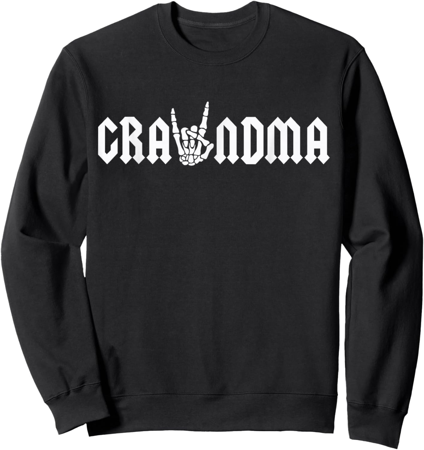 Grandma Of The Bad Two the Bone Birthday 2 Years Old Sweatshirt - Sweatshirt | Black