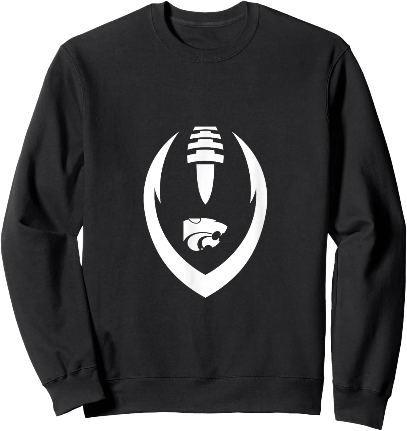 Kansas State Wildcats | Official NCAA Merch | TDKNST02.B Sweatshirt - Sweatshirt | Black