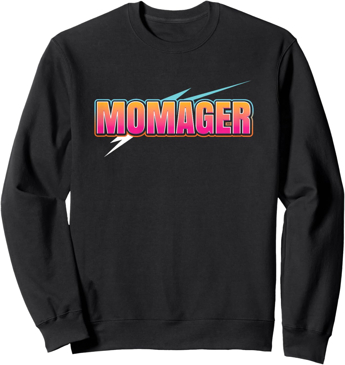 Momager Funny Sweatshirt - Sweatshirt | Black