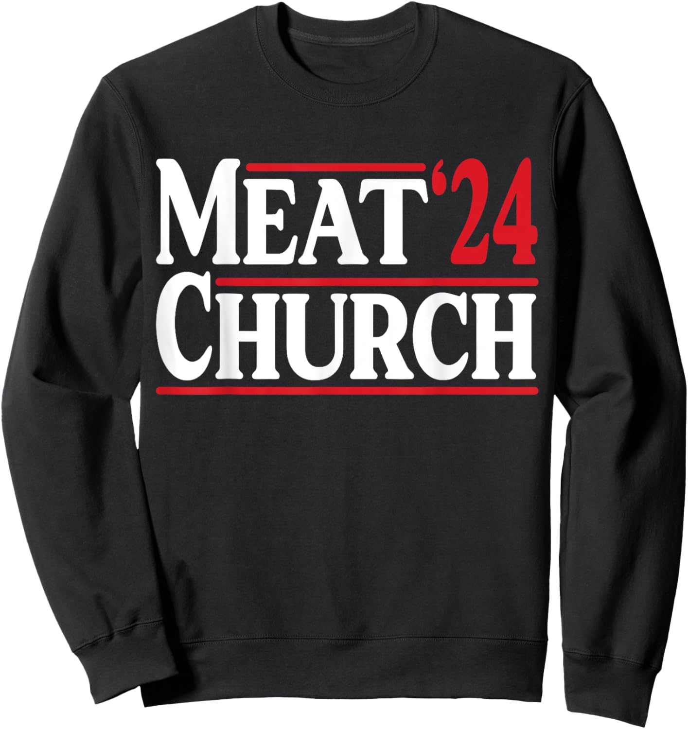 Meat Church '24 BBQ Sweatshirt - Sweatshirt | Black