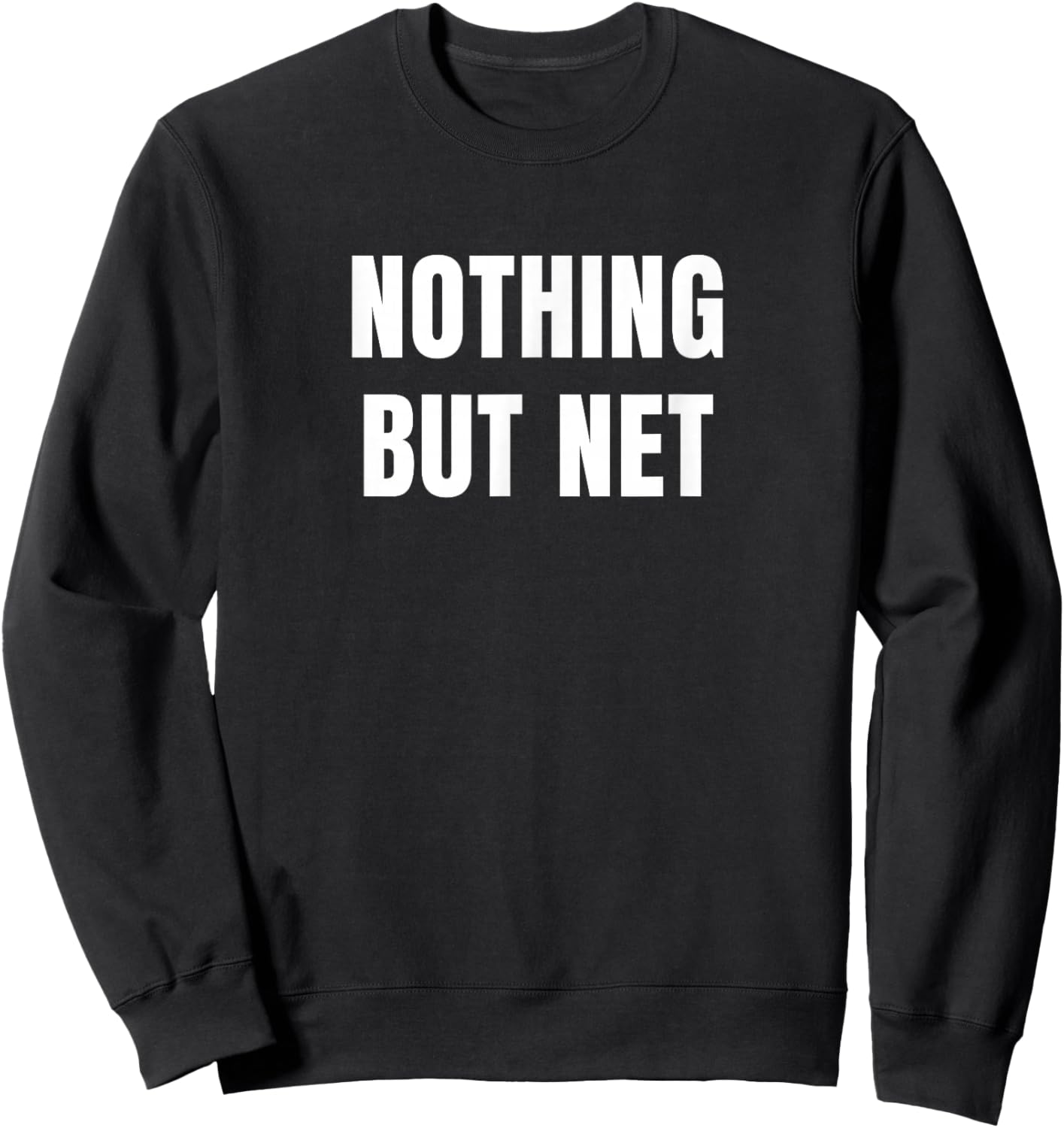 Nothing but Net Sweatshirt - Sweatshirt | Black