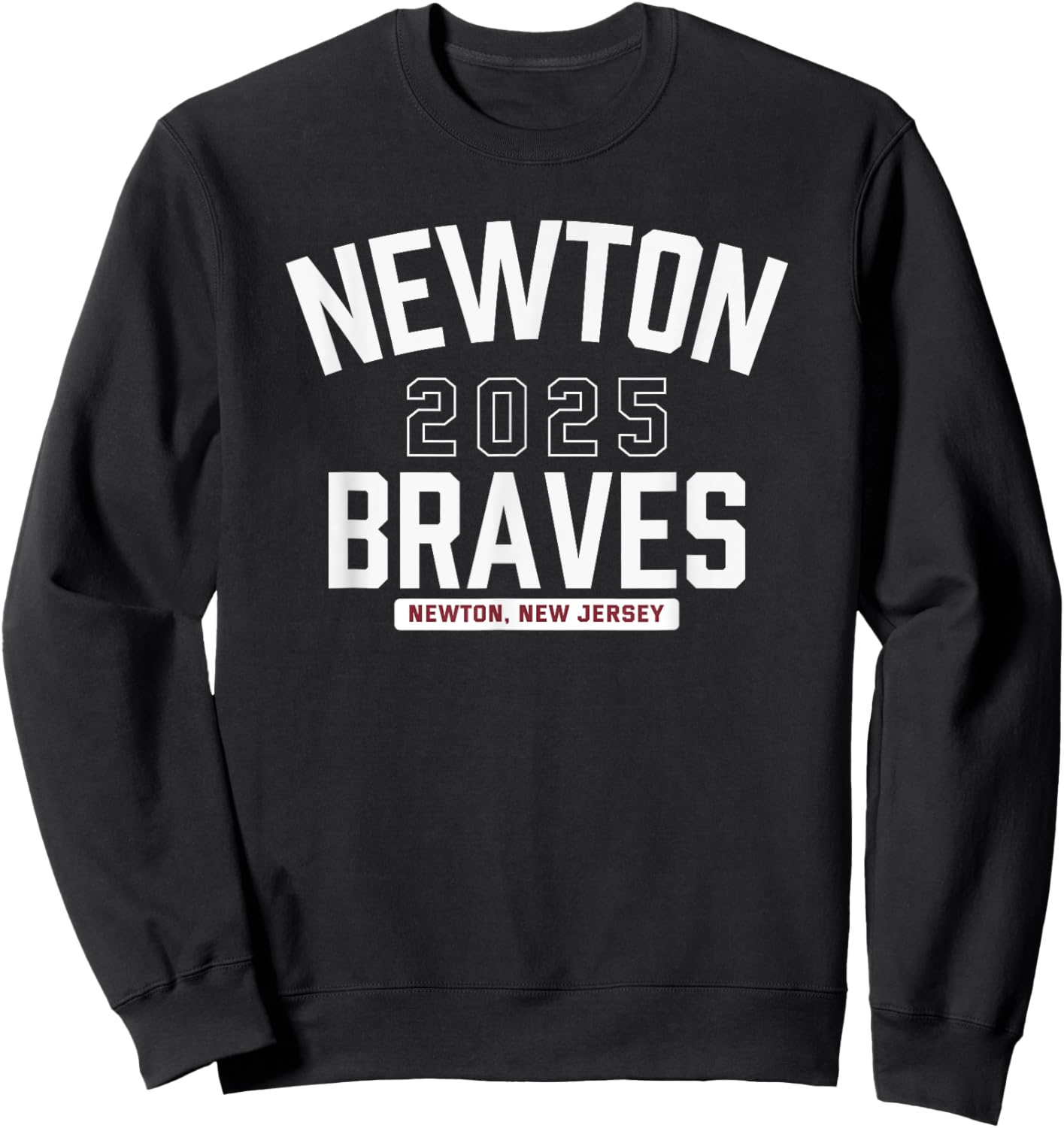 Newton Braves Newton, New Jersey 2025 Sweatshirt - Sweatshirt | Black