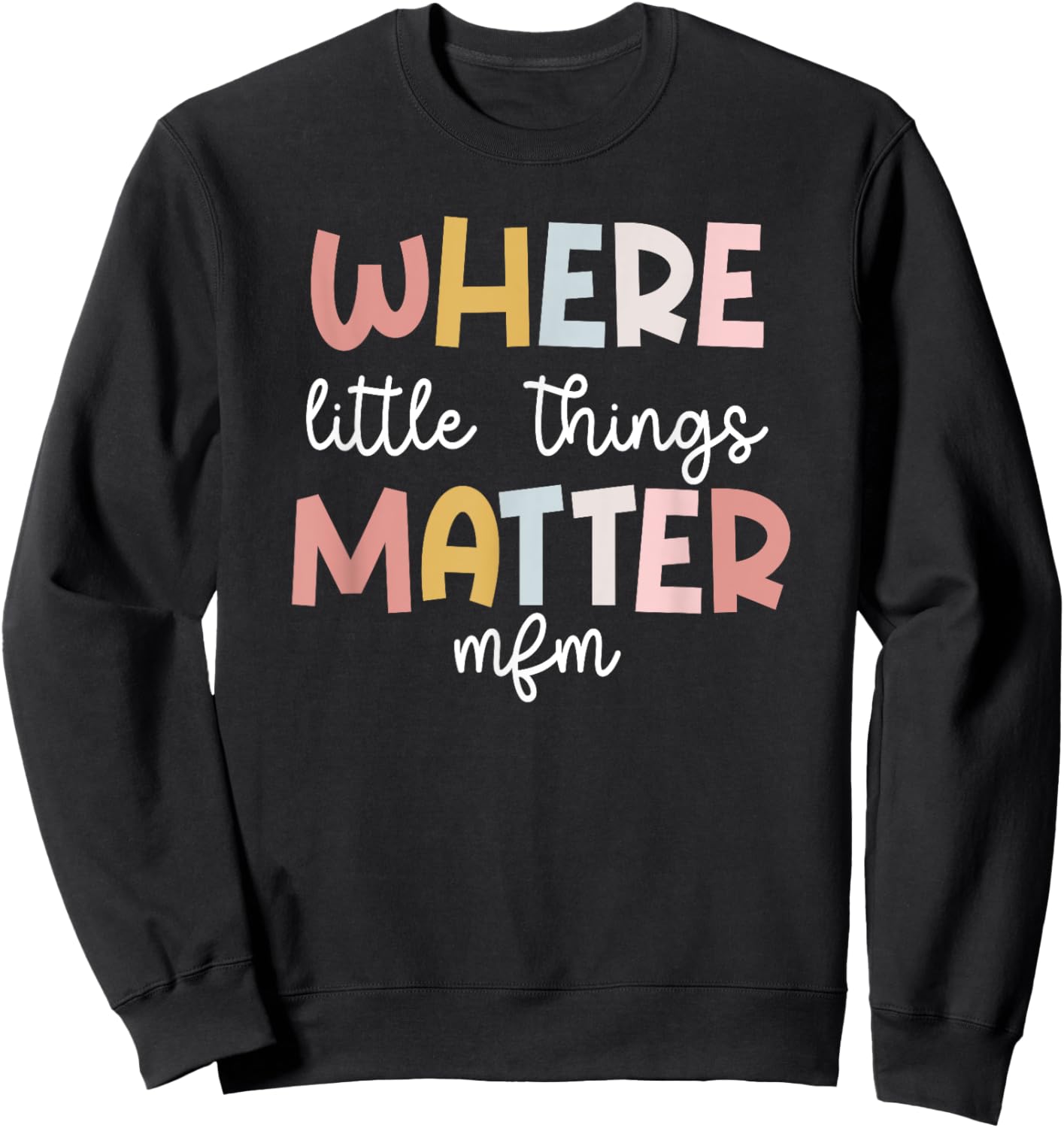 MFM Maternal Fetal Medicine MFM Nurse MFM Sonographer Sweatshirt - Sweatshirt | Black