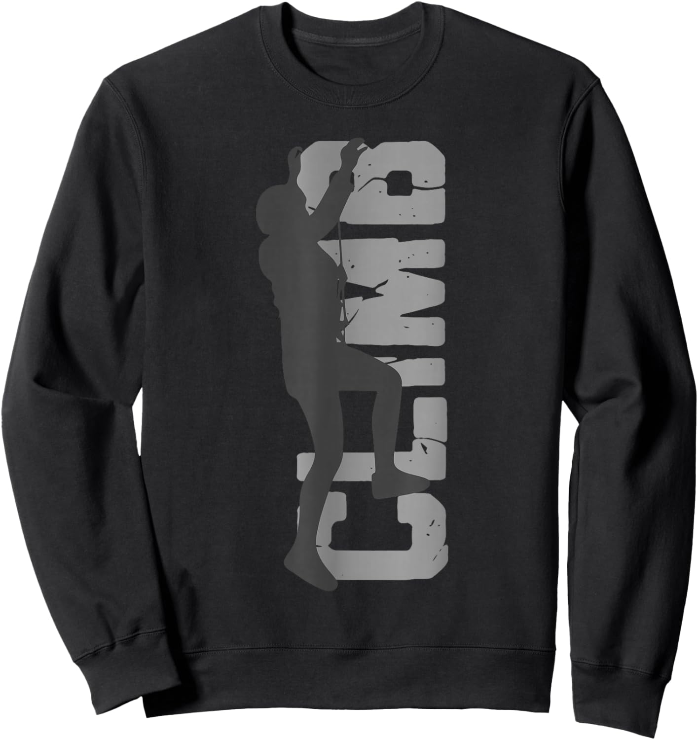 Rock Climbing Funny Bouldering Enthusiasts Women Sweatshirt - Sweatshirt | Black