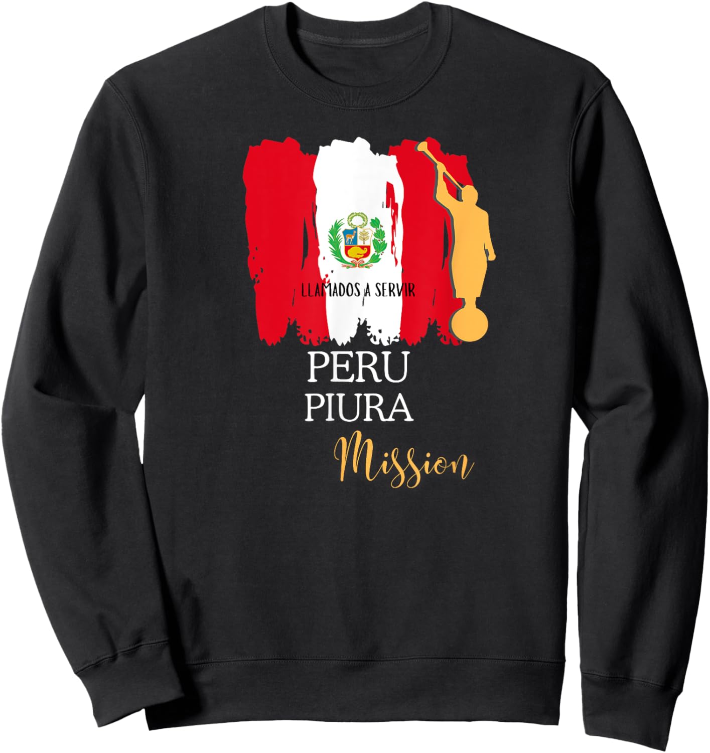 Peru Piura Mormon LDS Mission Missionary Sweatshirt - Sweatshirt | Black