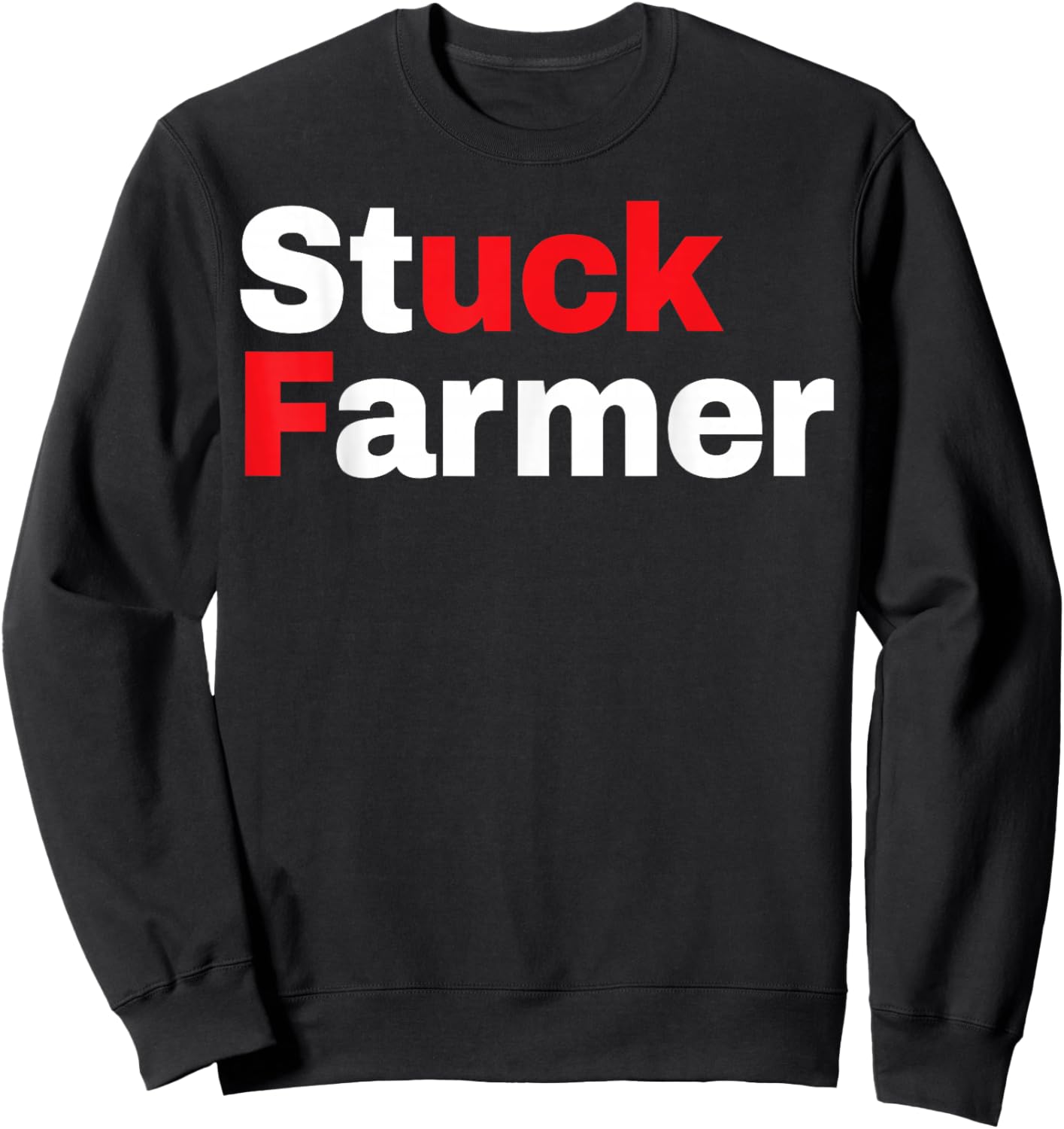 Stuck Farmer Sweatshirt - Sweatshirt | Black
