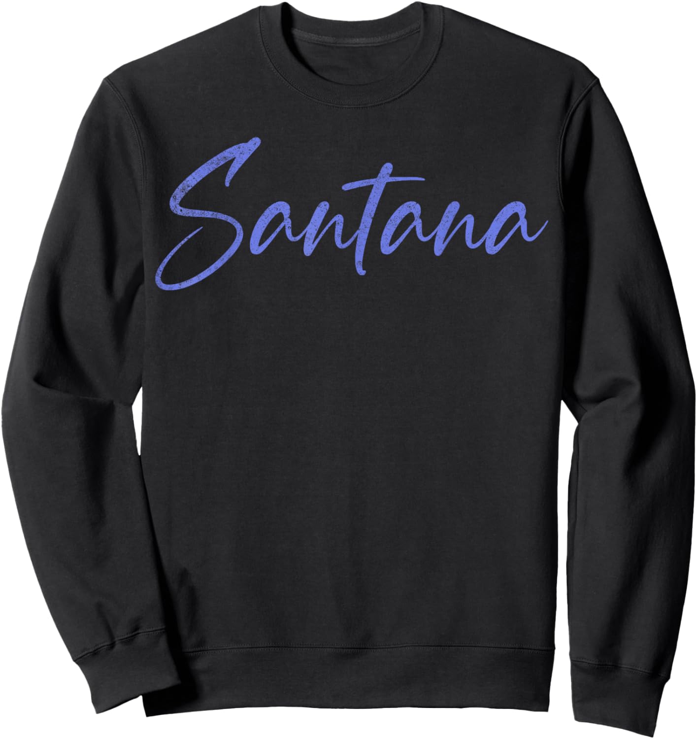 Santana Vintage Retro Sweatshirt - Sweatshirt | Black
