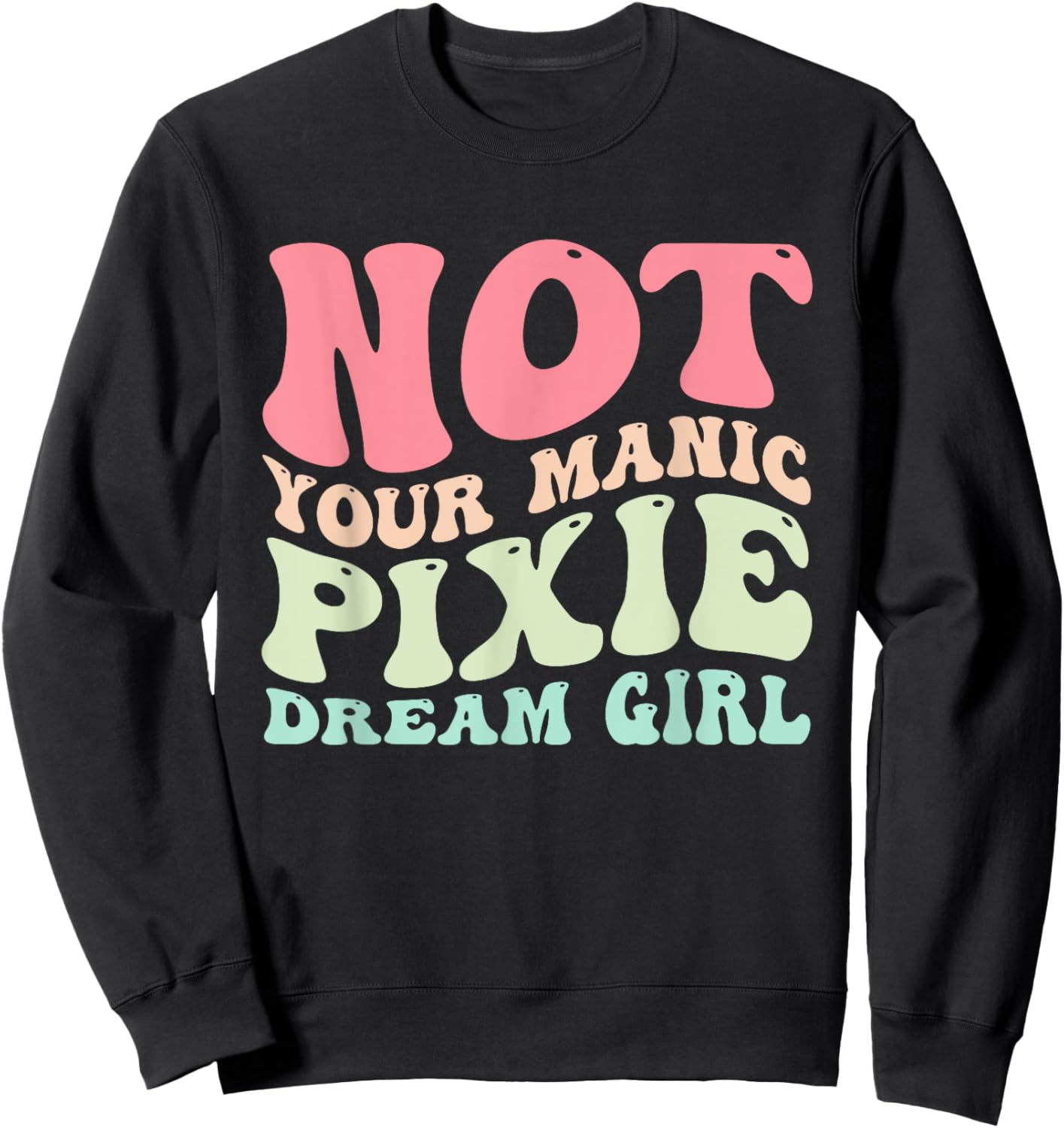 Quote Sweatshirt - Sweatshirt | Black