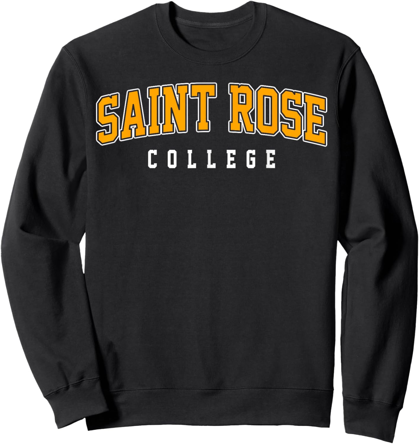 The College of Saint Rose Arch Vintage Sports Design Men Sweatshirt - Sweatshirt | Black