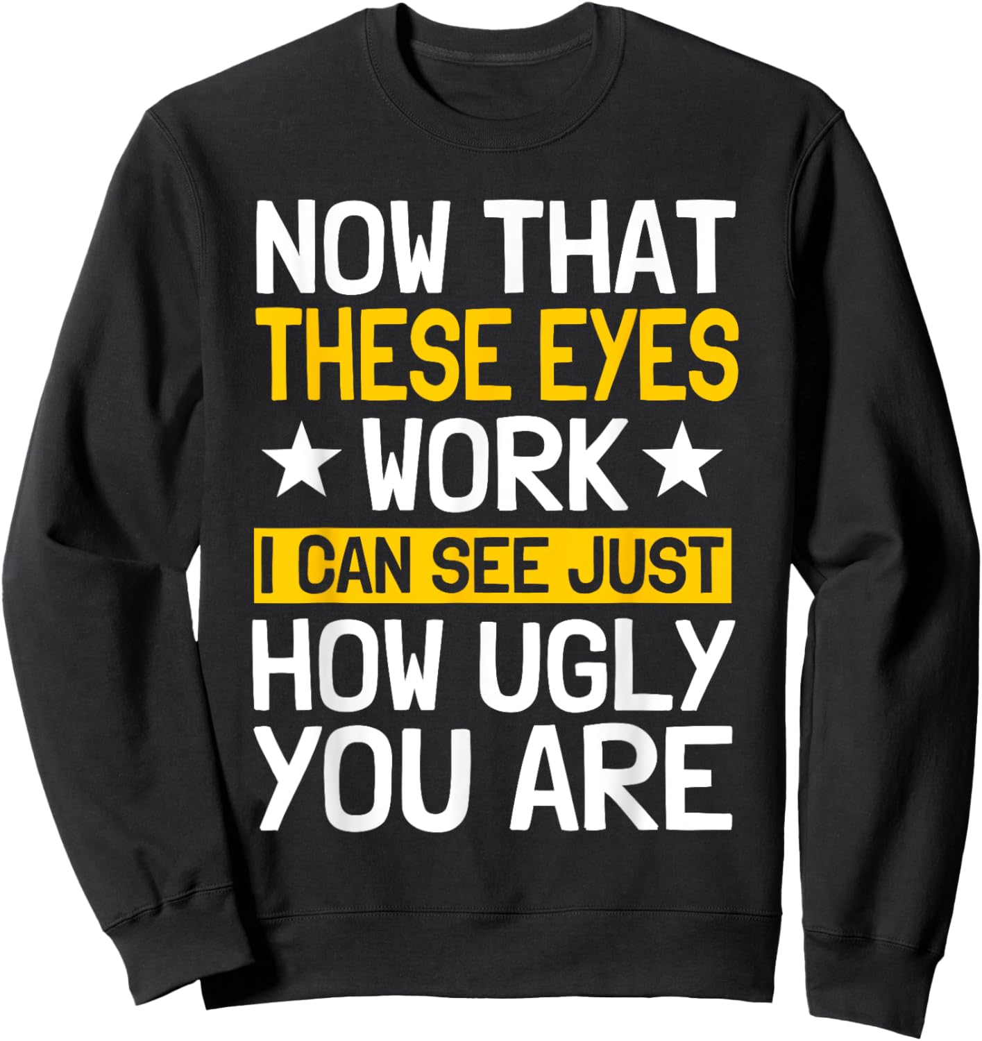 Eye Surgery Doctor Strong Patient Survivor Ophthalmologist Sweatshirt - Sweatshirt | Black