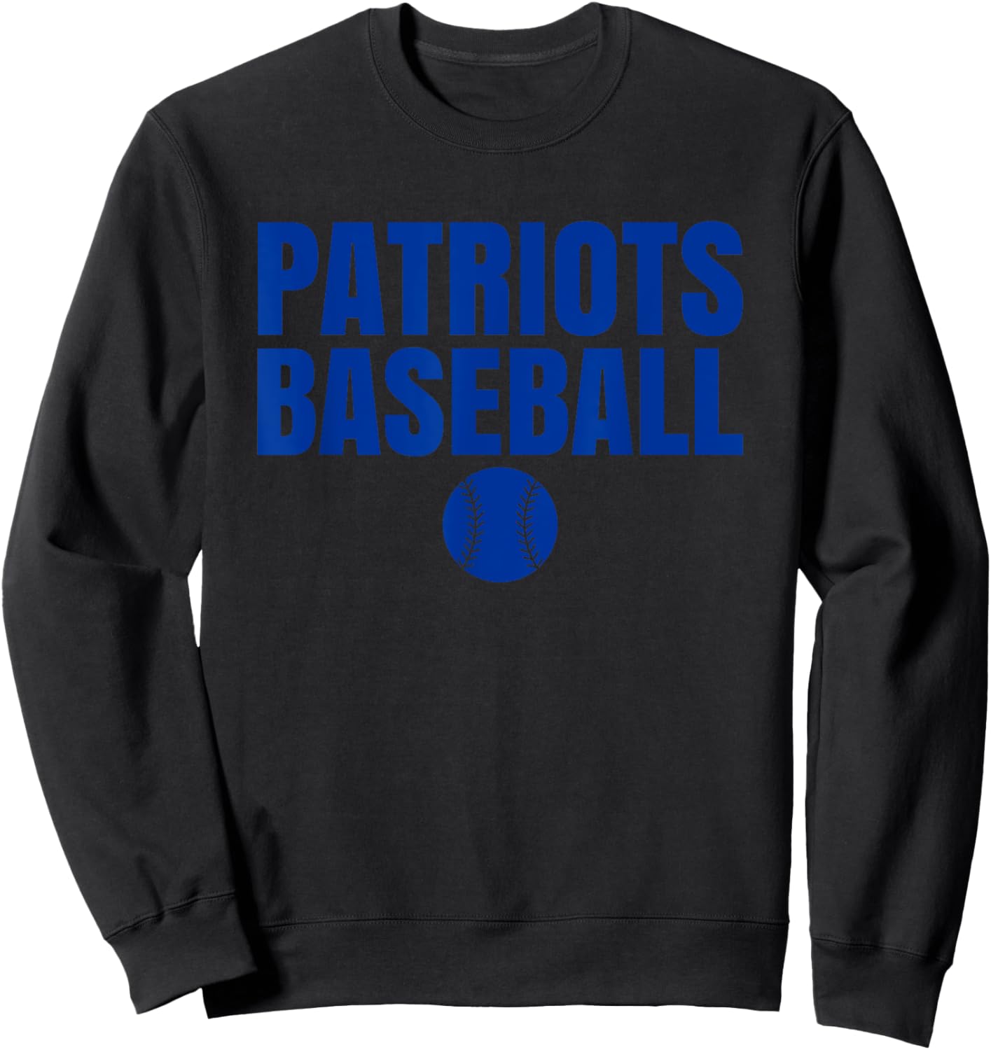 Independence Patriots Baseball Sweatshirt - Sweatshirt | Black