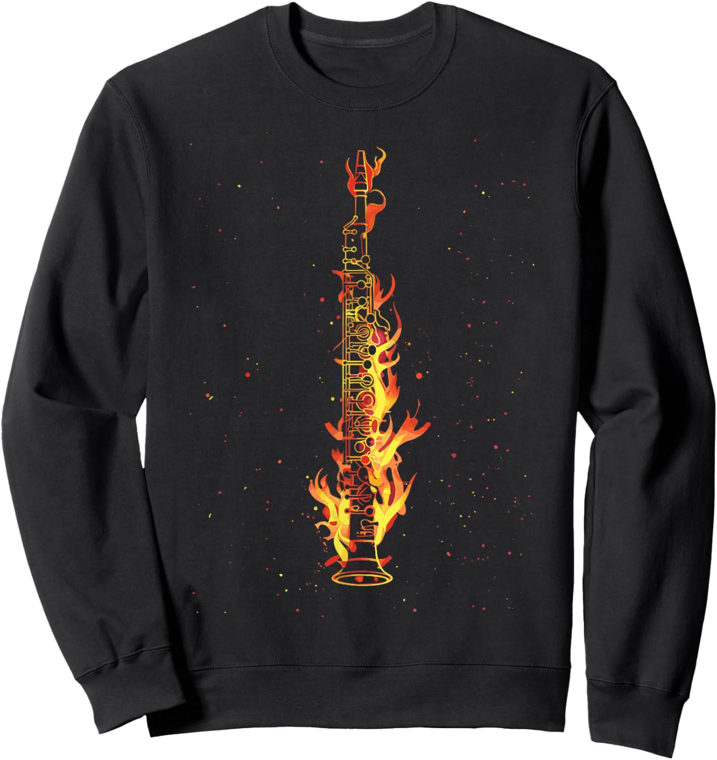Clarinet Music Clarnetist Band Sweatshirt - Sweatshirt | Black