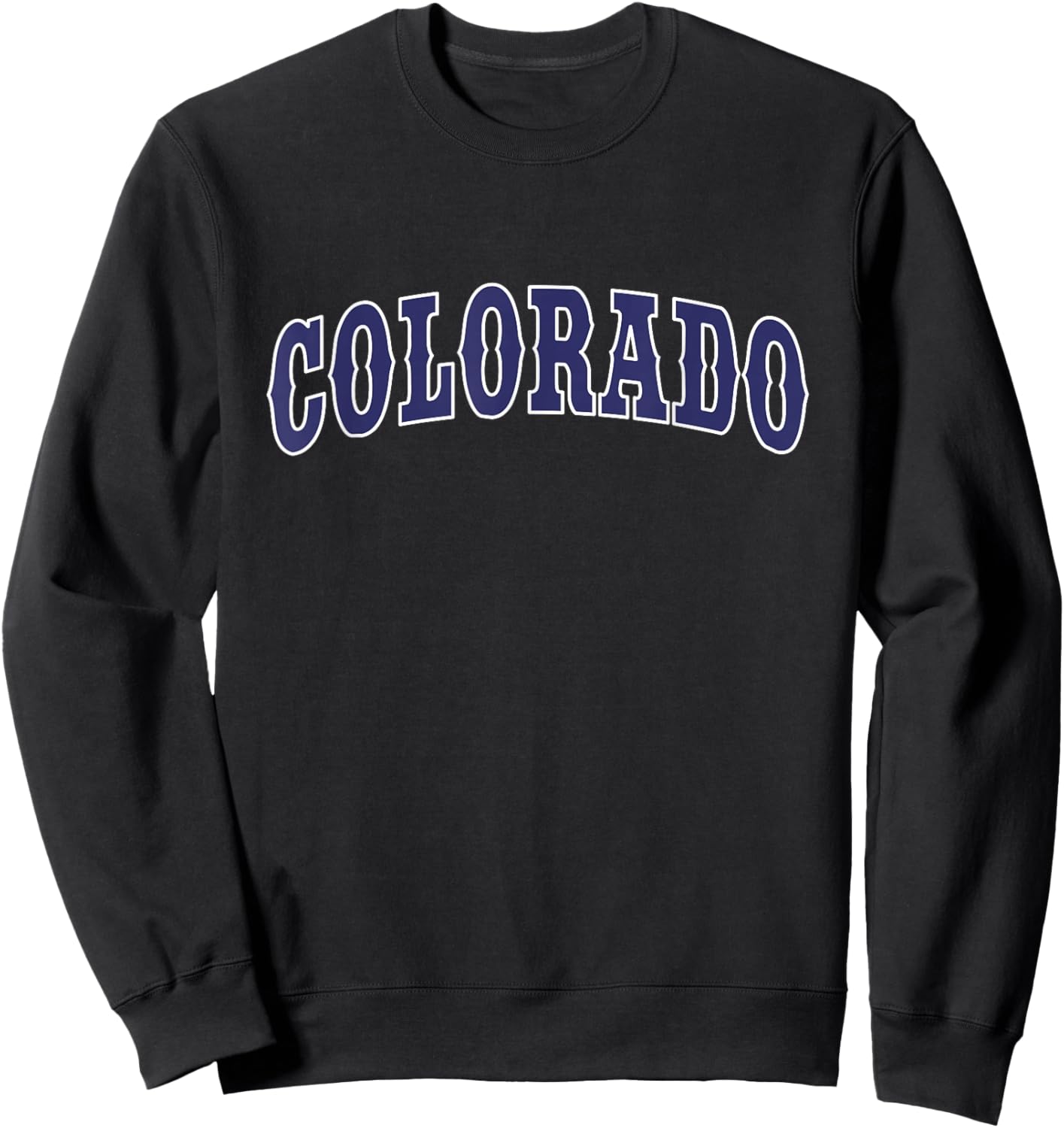 Colorado - Throwback Design - Classic Sweatshirt - Sweatshirt | Black