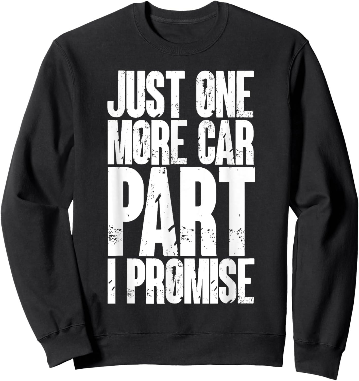 Funny Car Racing Parts Burnout Drag Racing Muscle Car Lover Sweatshirt - Sweatshirt | Black
