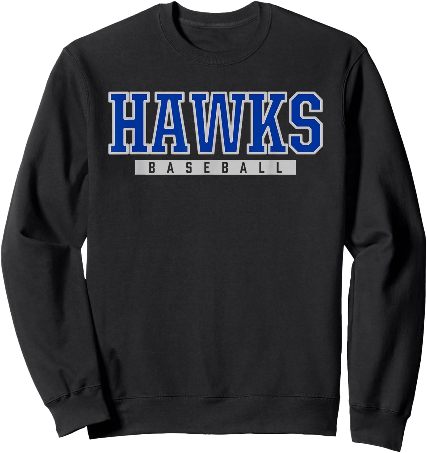 Hebron Hawks Baseball Sweatshirt - Sweatshirt | Black