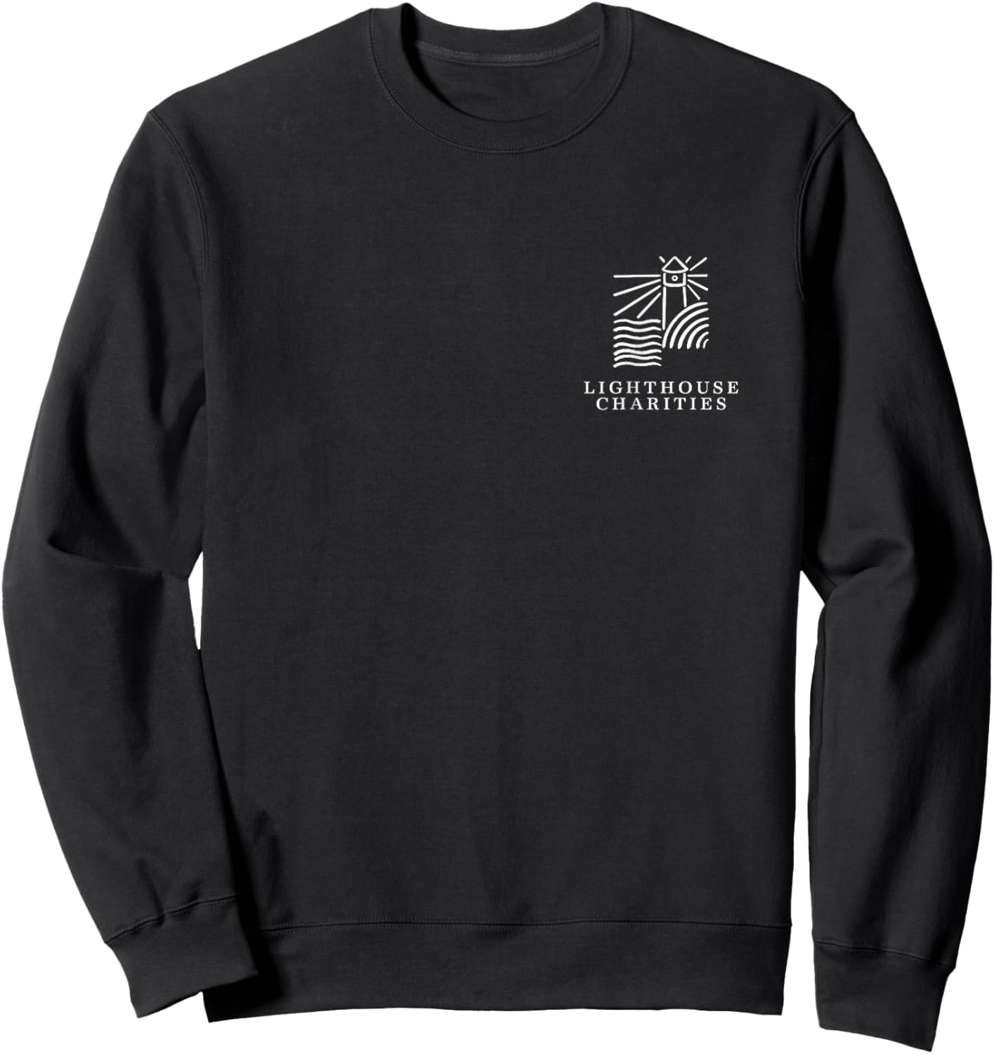 Lighthouse Updated Logo Sweatshirt - Sweatshirt | Black