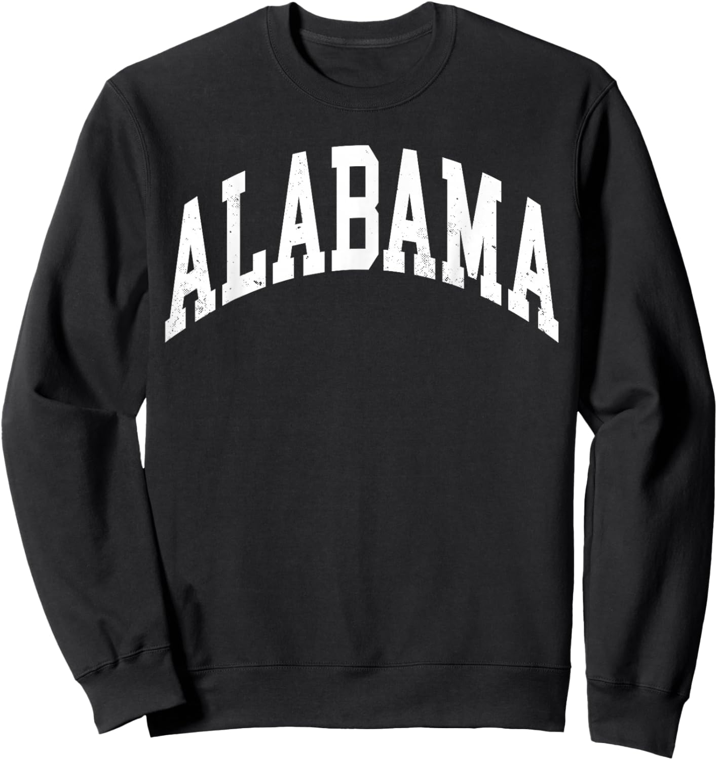 Alabama retro city Sweatshirt - Sweatshirt | Black