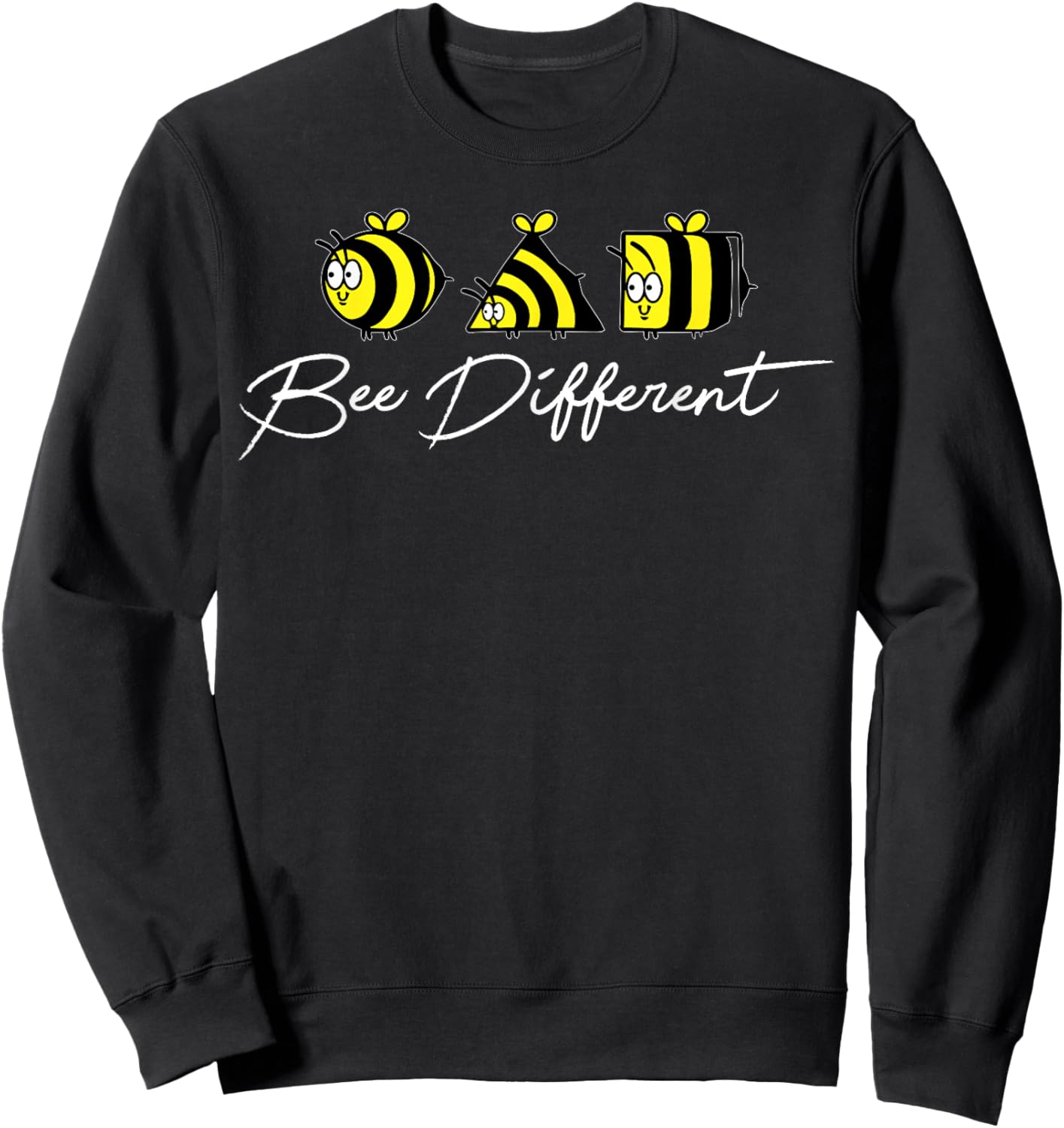 Bee Different - Weird Unique Individuel - Beekeeper Sweatshirt - Sweatshirt | Black