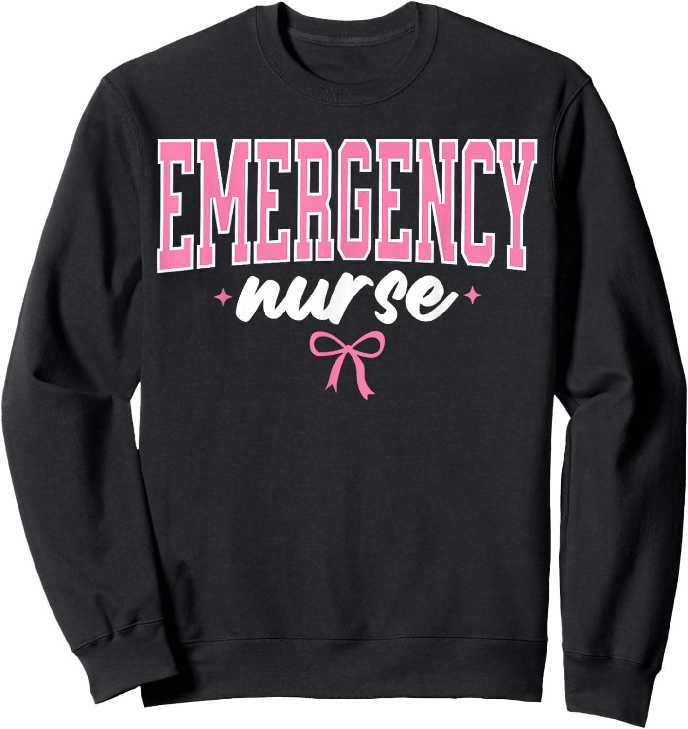 Emergency Department Nurse Er Nurse Room Tech Women Cute Sweatshirt - Sweatshirt | Black