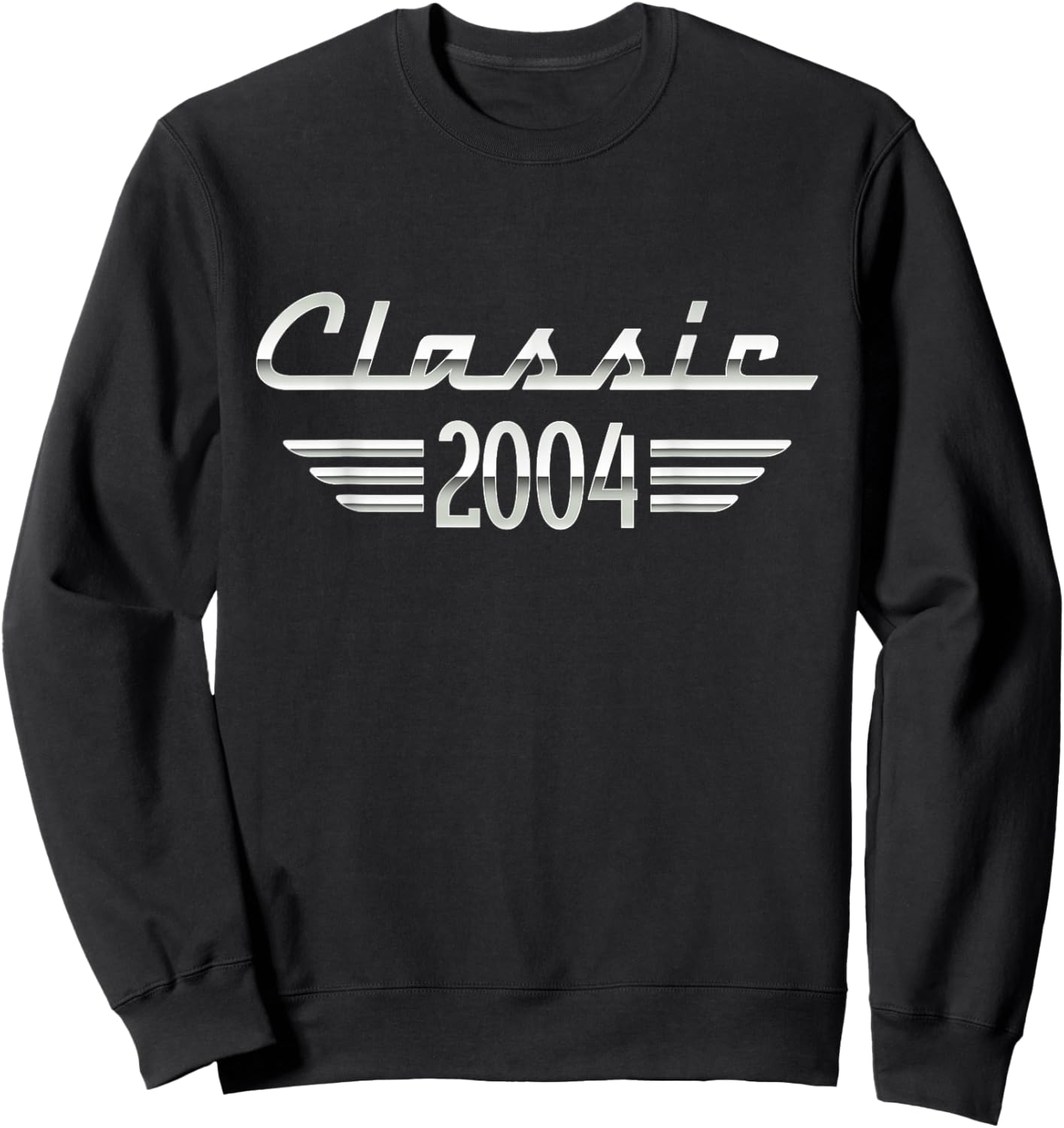 21 Year Old Gifts Classic 2004 21st Birthday Sweatshirt - Sweatshirt | Black