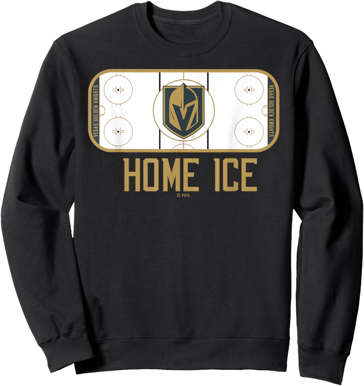 Vegas Golden Knights Home Ice Black Officially Licensed Sweatshirt - Sweatshirt | Black