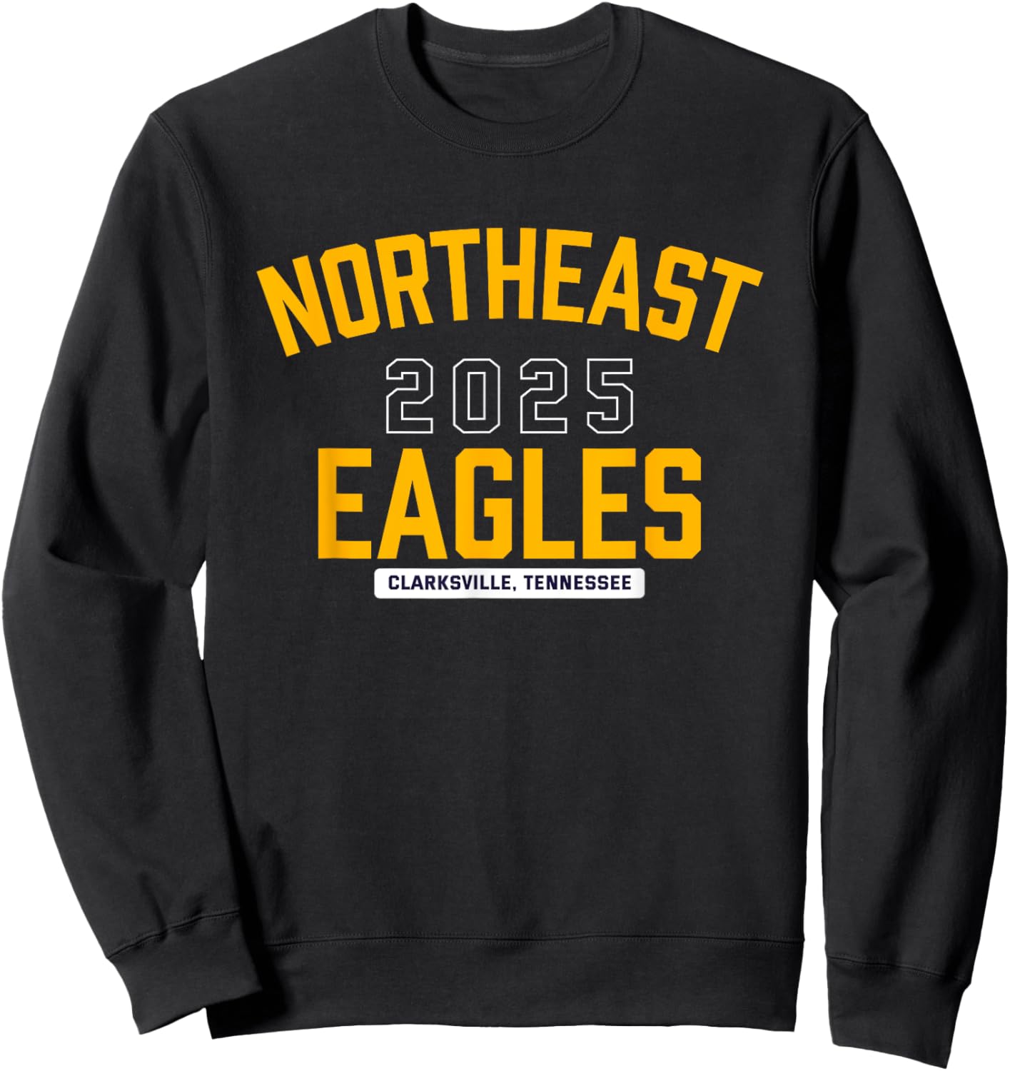 Northeast Eagles Clarksville, Tennessee 2025 Sweatshirt - Sweatshirt | Black