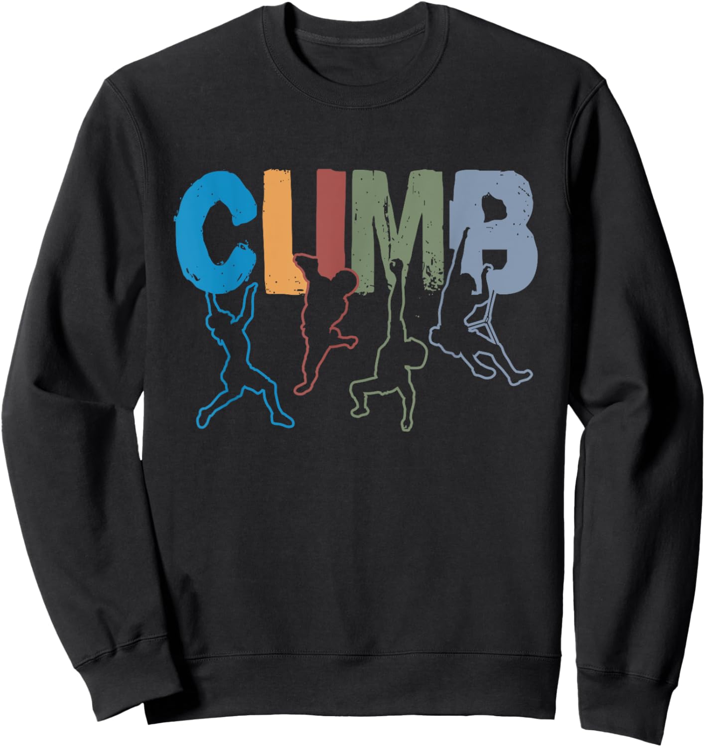 Rock Climbing Funny Bouldering Enthusiasts Women Sweatshirt - Sweatshirt | Black