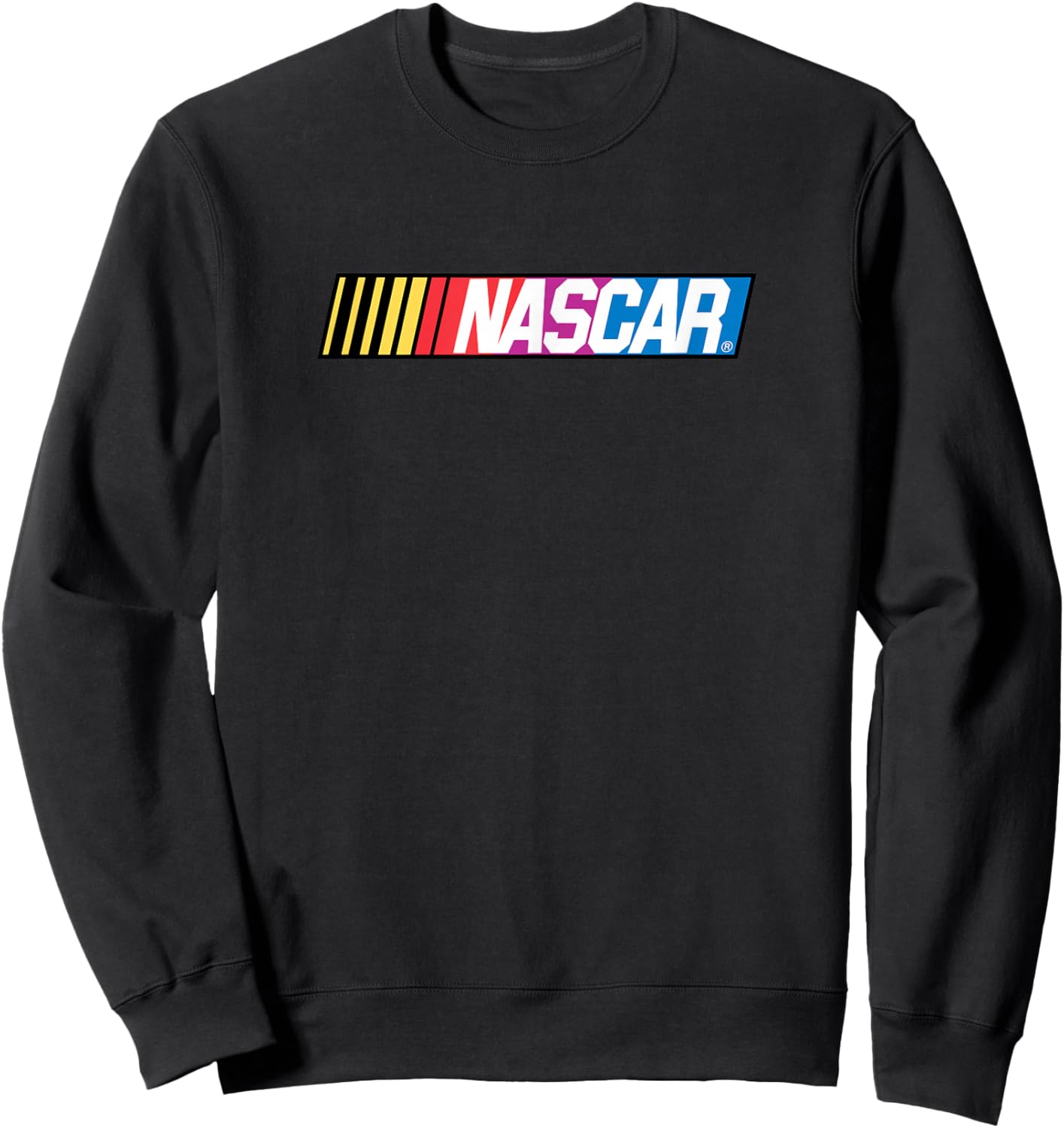 NASCAR - 1976 Boxed Logo Sweatshirt - Sweatshirt | Black