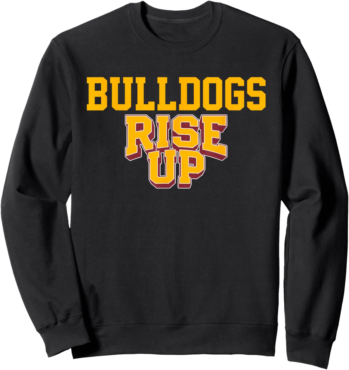 Glassboro Bulldogs Rise Up HS Sweatshirt - Sweatshirt | Black
