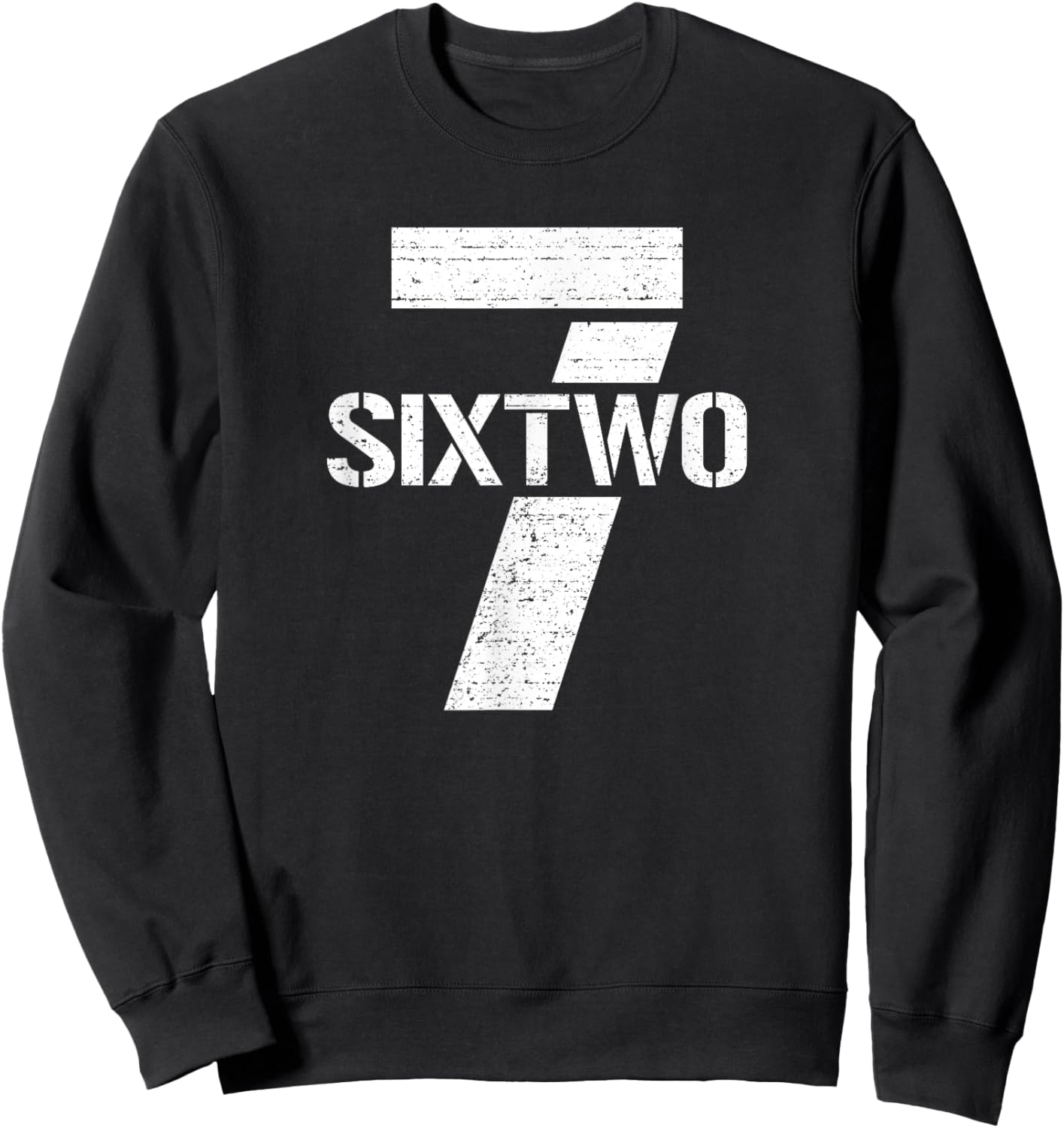 Seven Six Two Gun Caliber 7.62 mm Bullet Gun 7.62 Sweatshirt - Sweatshirt | Black
