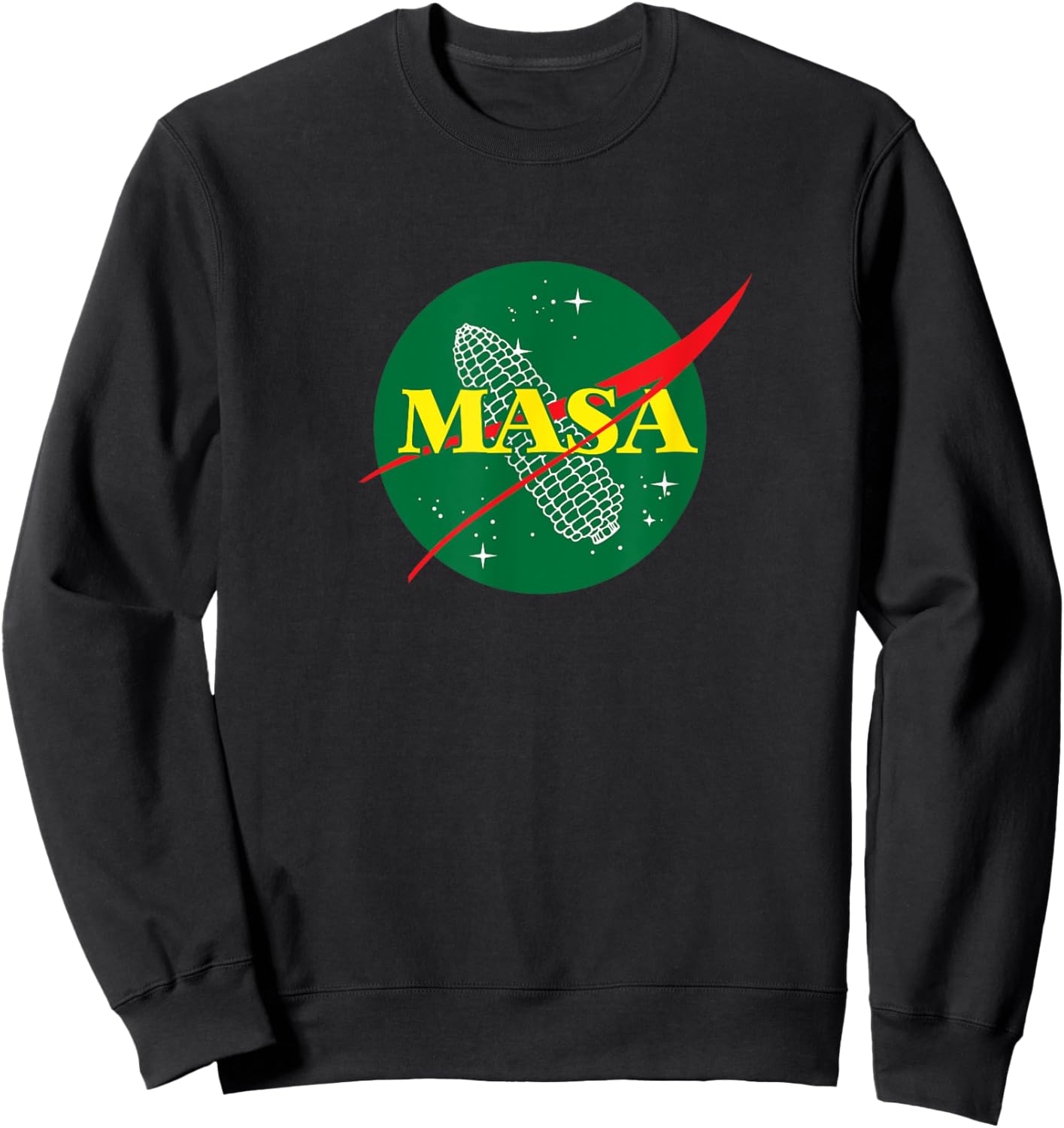 MASA tamale mexican food shirt Sweatshirt - Sweatshirt | Black