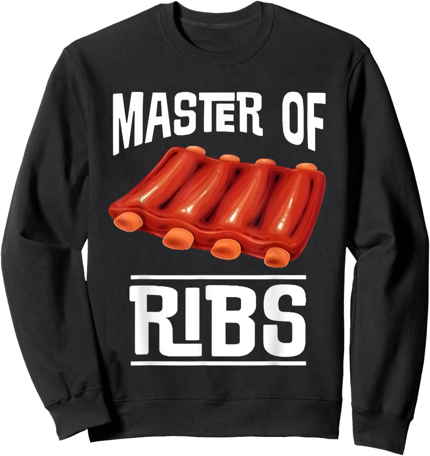 Barbecue Master Of Ribs Sweatshirt - Sweatshirt | Black