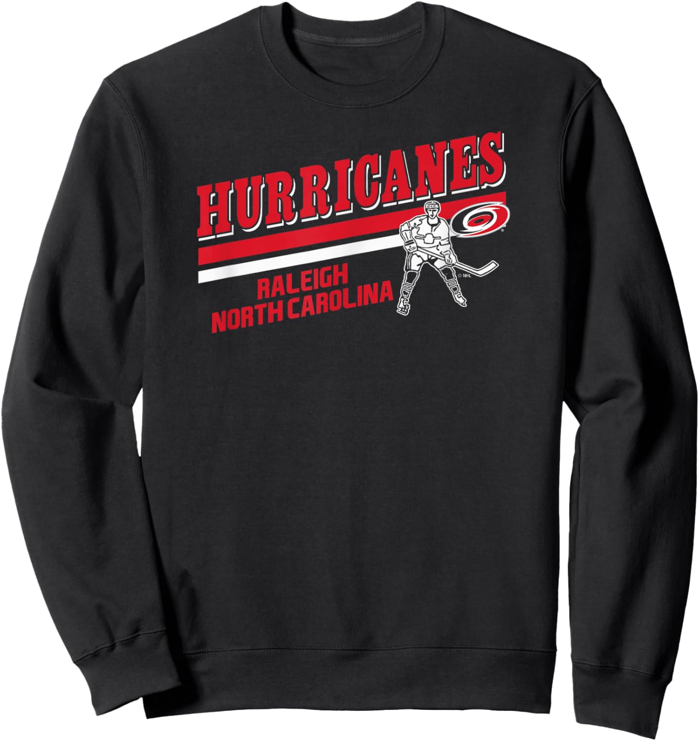 Carolina Hurricanes Player Black Officially Licensed Sweatshirt - Sweatshirt | Black
