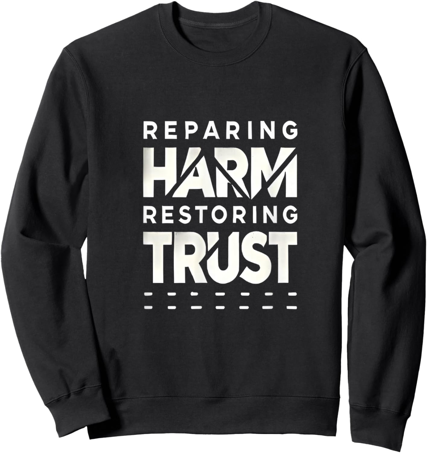 Restorative justice design for educators Sweatshirt - Sweatshirt | Black