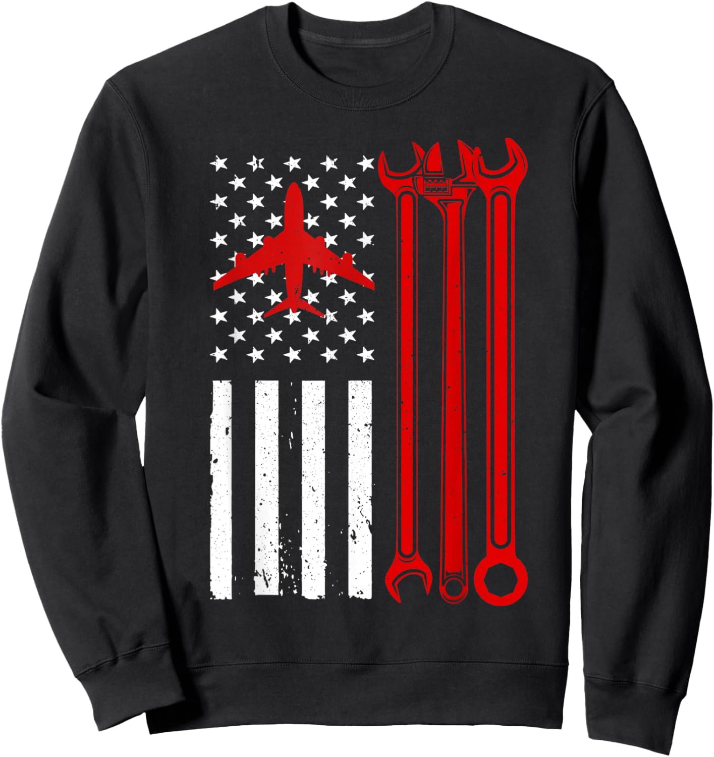 Aircraft Mechanic design Women Aviation Maintenance Sweatshirt - Sweatshirt | Black