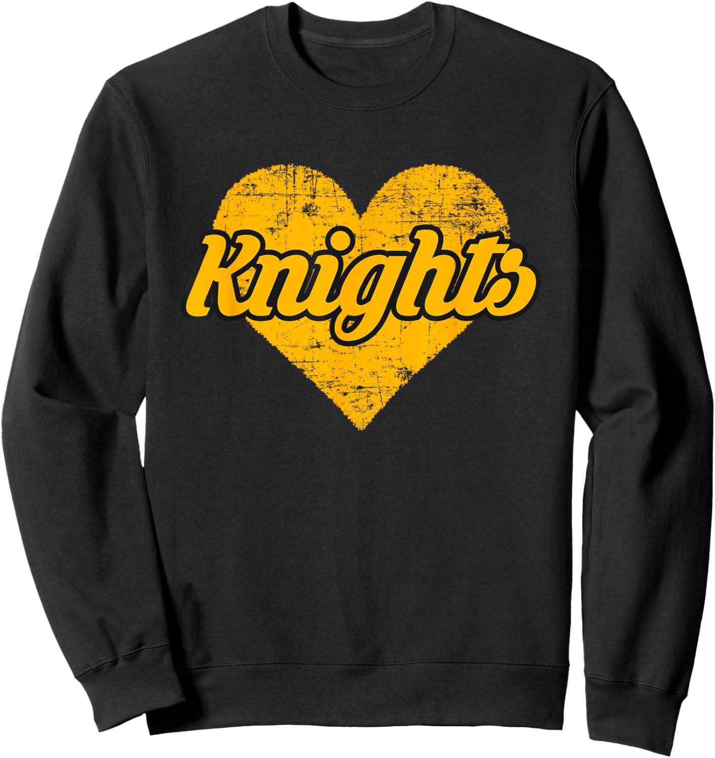 Kenwood Knights Over Heart Sweatshirt - Sweatshirt | Black