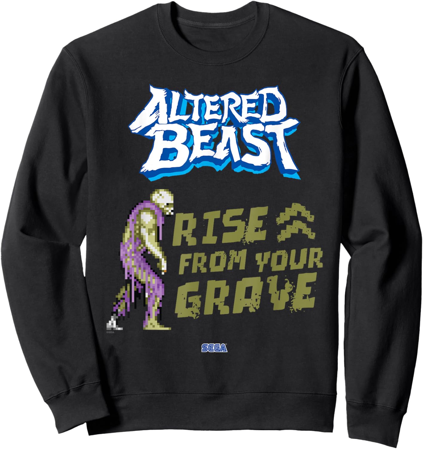 Altered Beast "Rise from Your Grave" SEGA Genesis video game Sweatshirt - Sweatshirt | Black