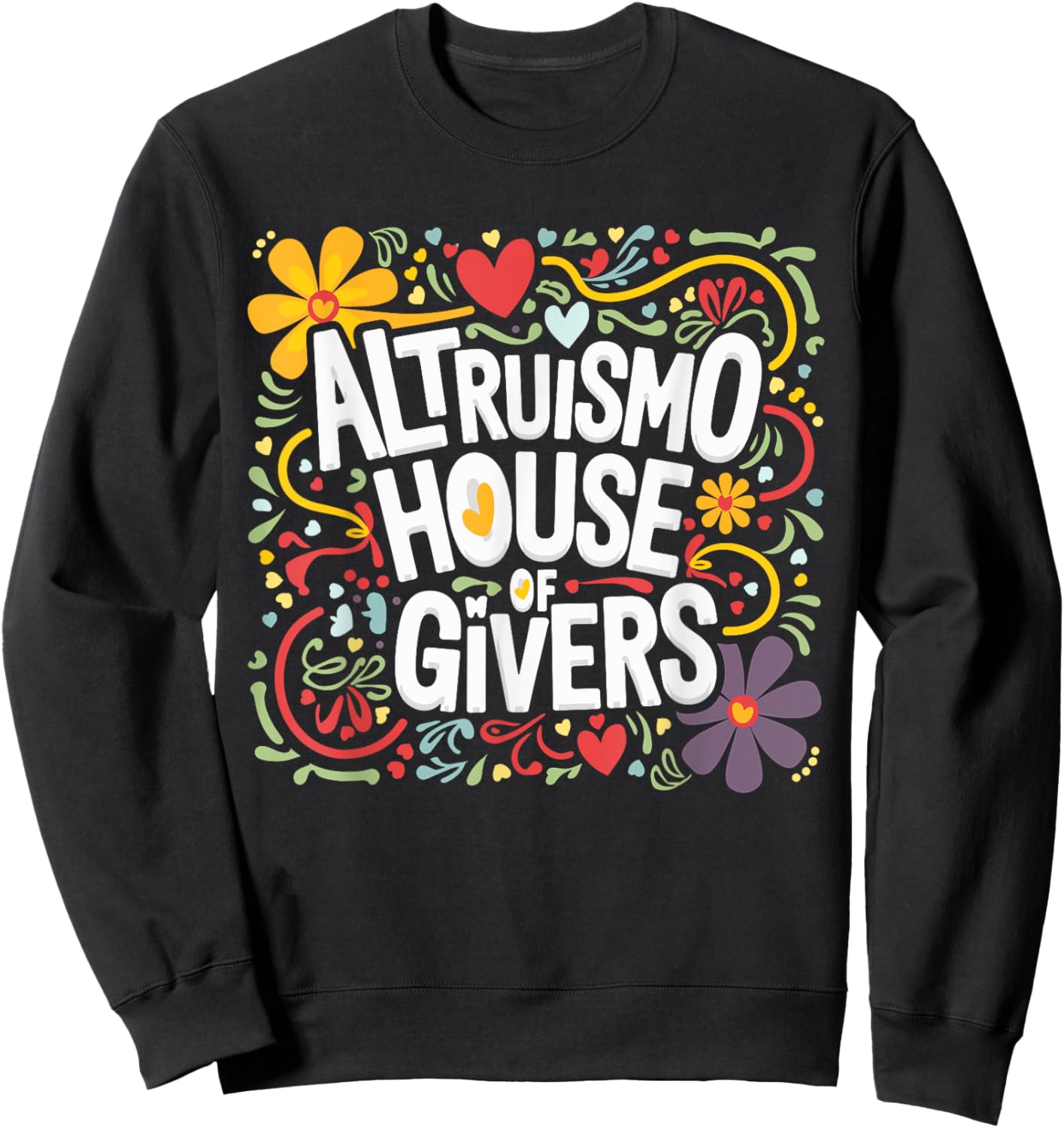 ALTRUISMO House of Givers, RCA Givers School Spirit Sweatshirt - Sweatshirt | Black