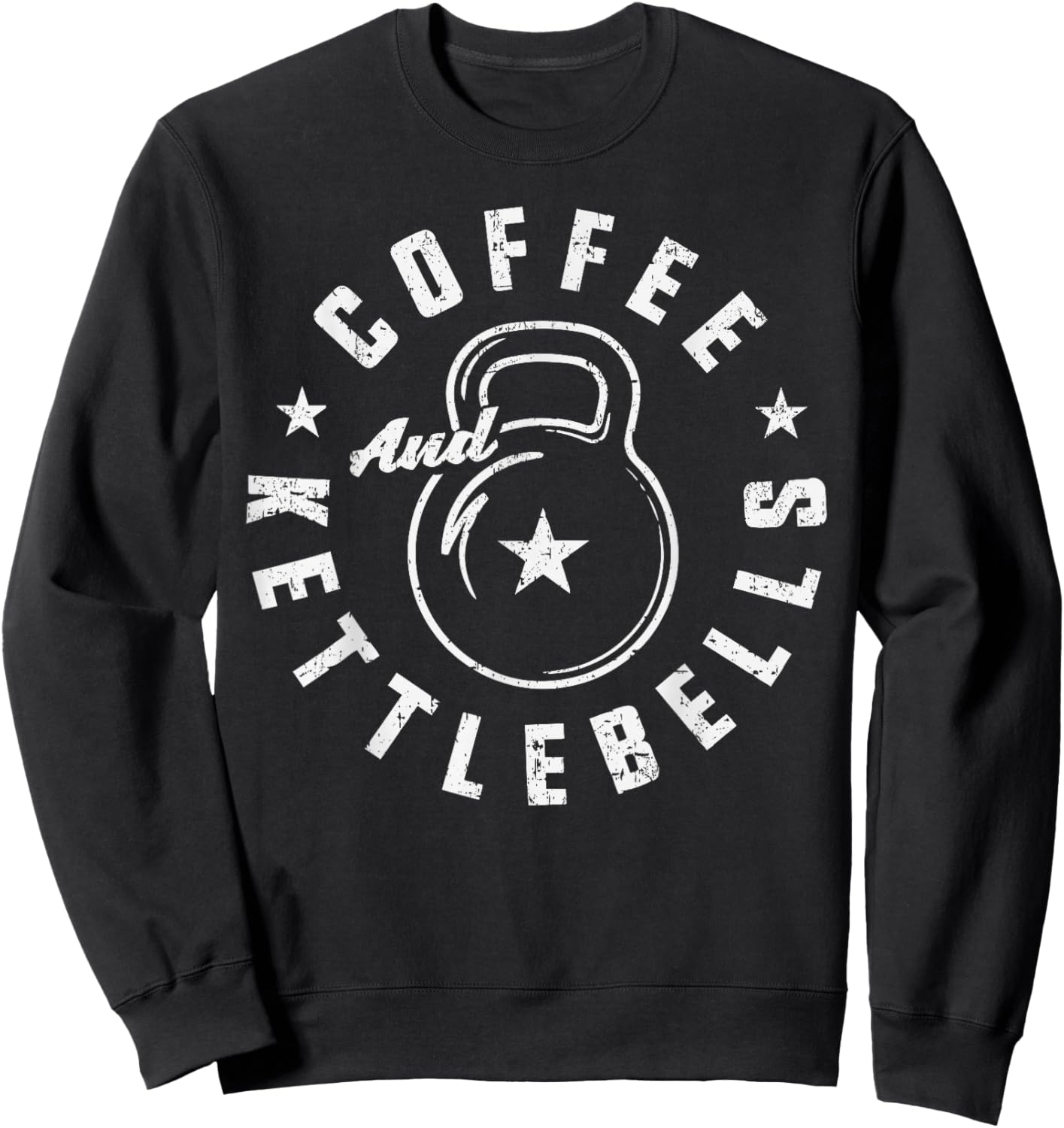 Coffee And Kettlebells Sweatshirt - Sweatshirt | Black