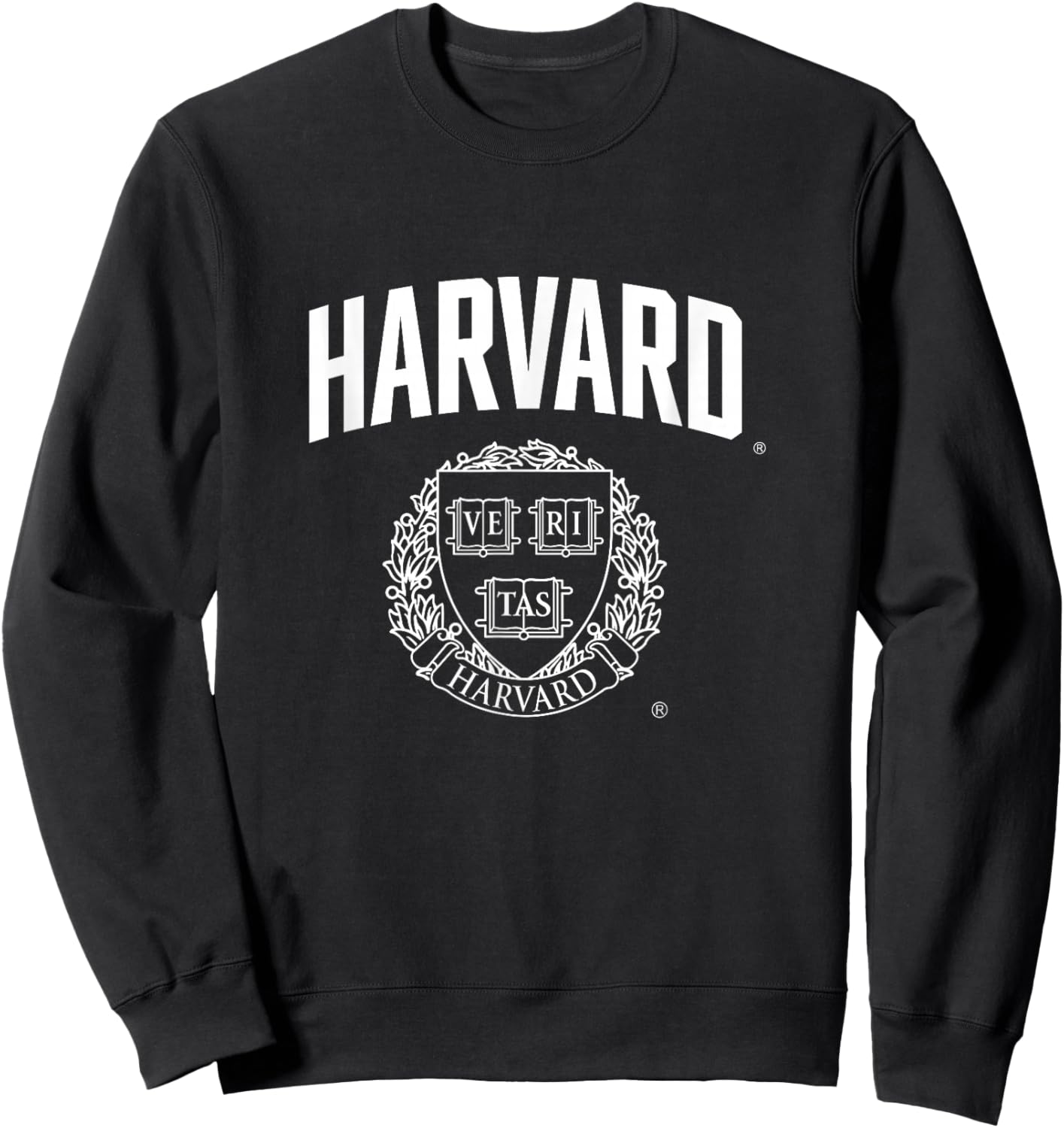 Harvard University Crimson | Official NCAA Merch | HVU002 Sweatshirt - Sweatshirt | Black