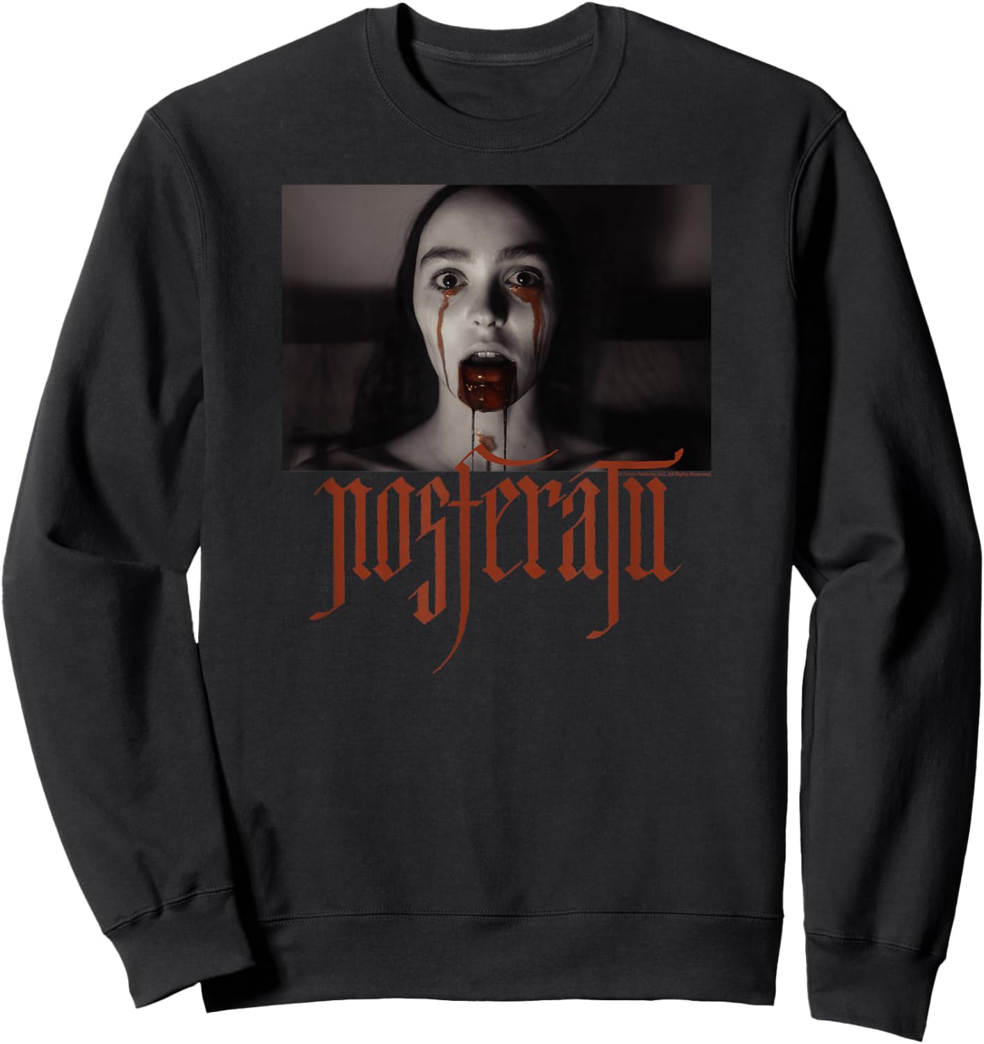 Nosferatu Ellen Hutter Blood Tears Sweatshirt - Sweatshirt | Black