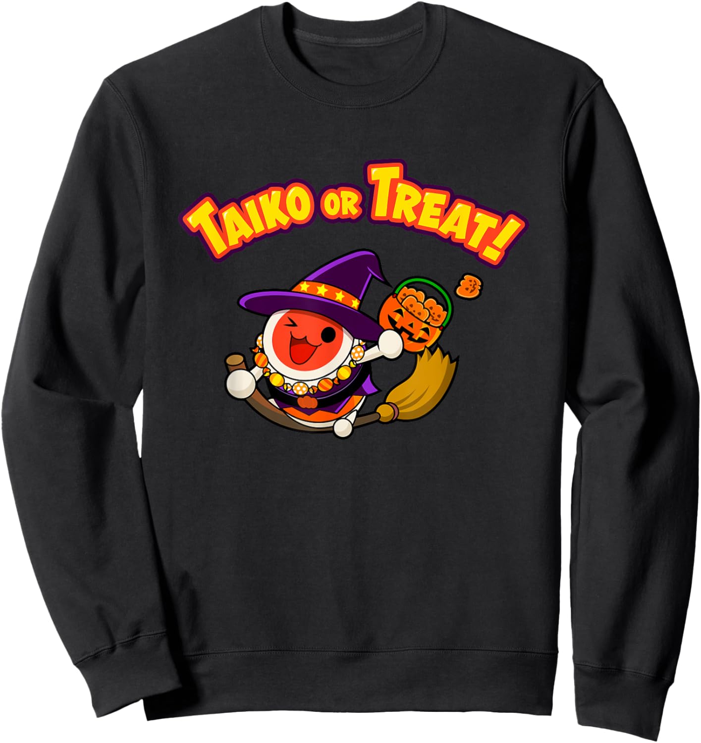 Taiko no Tatsujin Halloween 002 Sweatshirt - Sweatshirt | Black