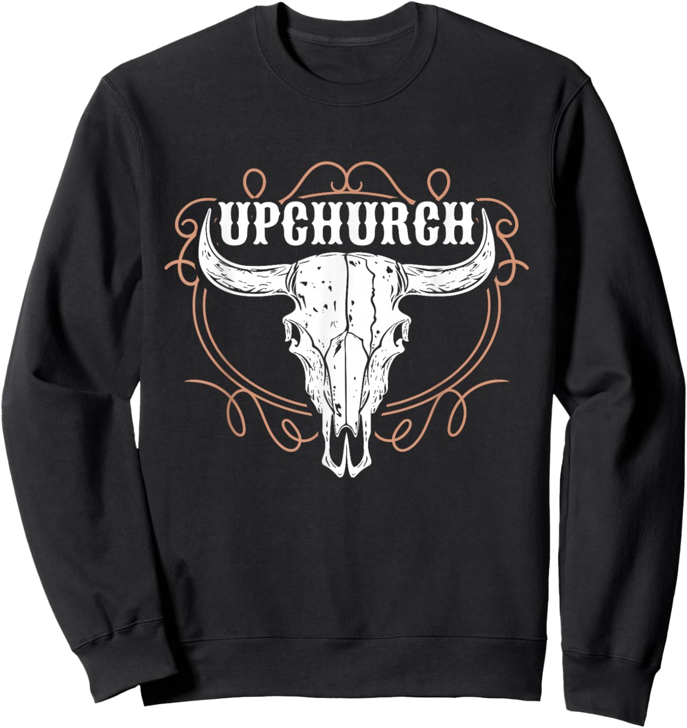 Customized Upchurch Family Last Name Pride Sweatshirt - Sweatshirt | Black
