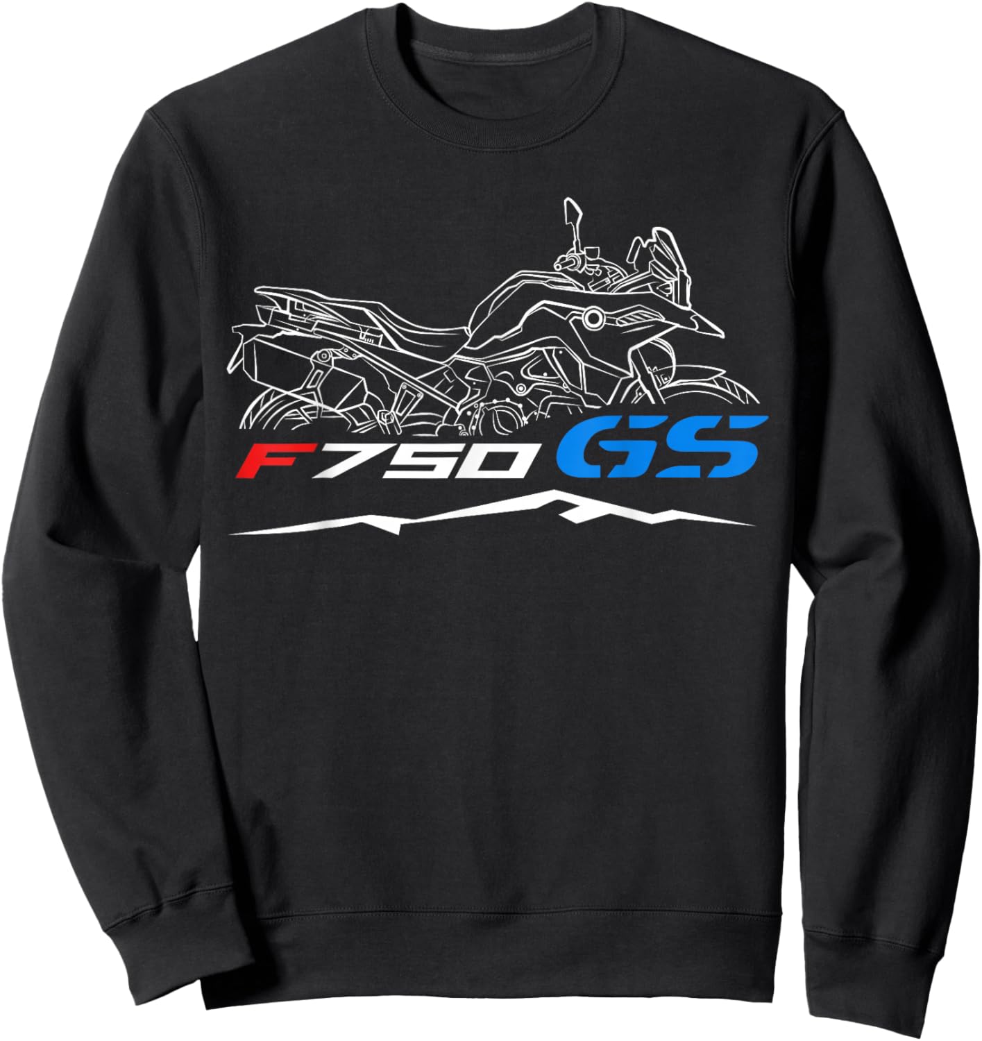 Motorrad F750GS 2018-2023 for ADV Riders, Motorcycle Sweatshirt - Sweatshirt | Black