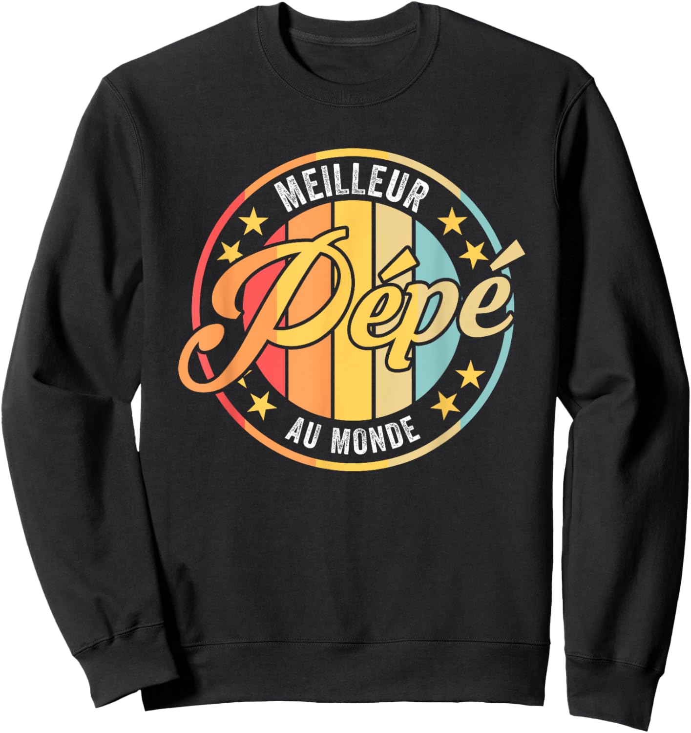 Meilleur Pépé au monde Pépé Sweatshirt - Sweatshirt | Black