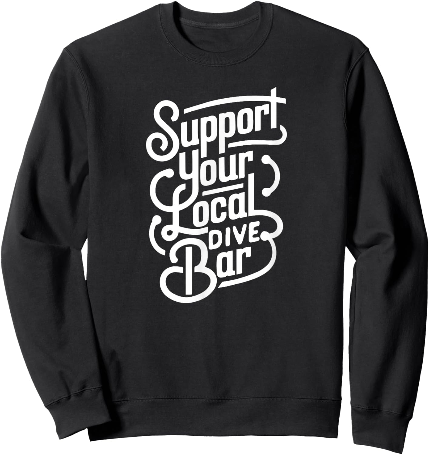 Possum Banjo Player Sweatshirt - Sweatshirt | Black