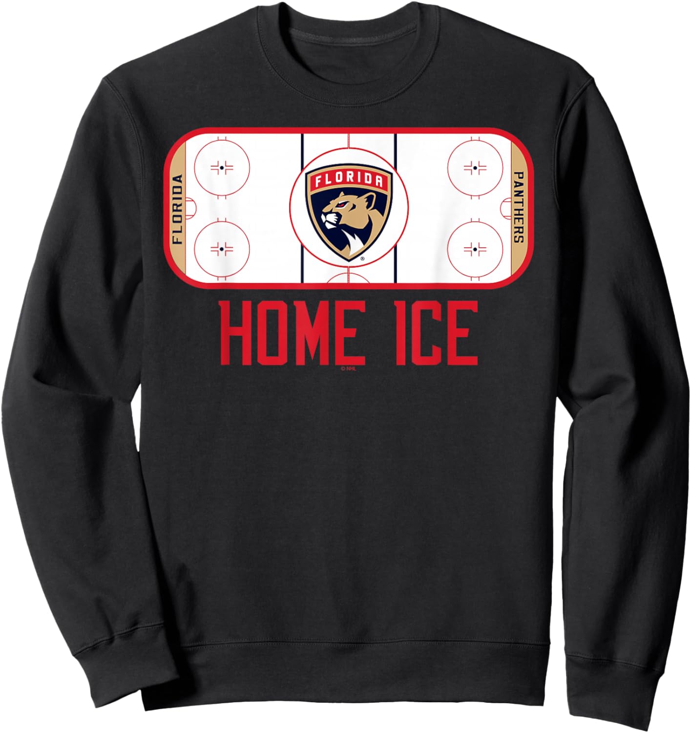 Florida Panthers Home Ice Officially Licensed Sweatshirt - Sweatshirt | Black