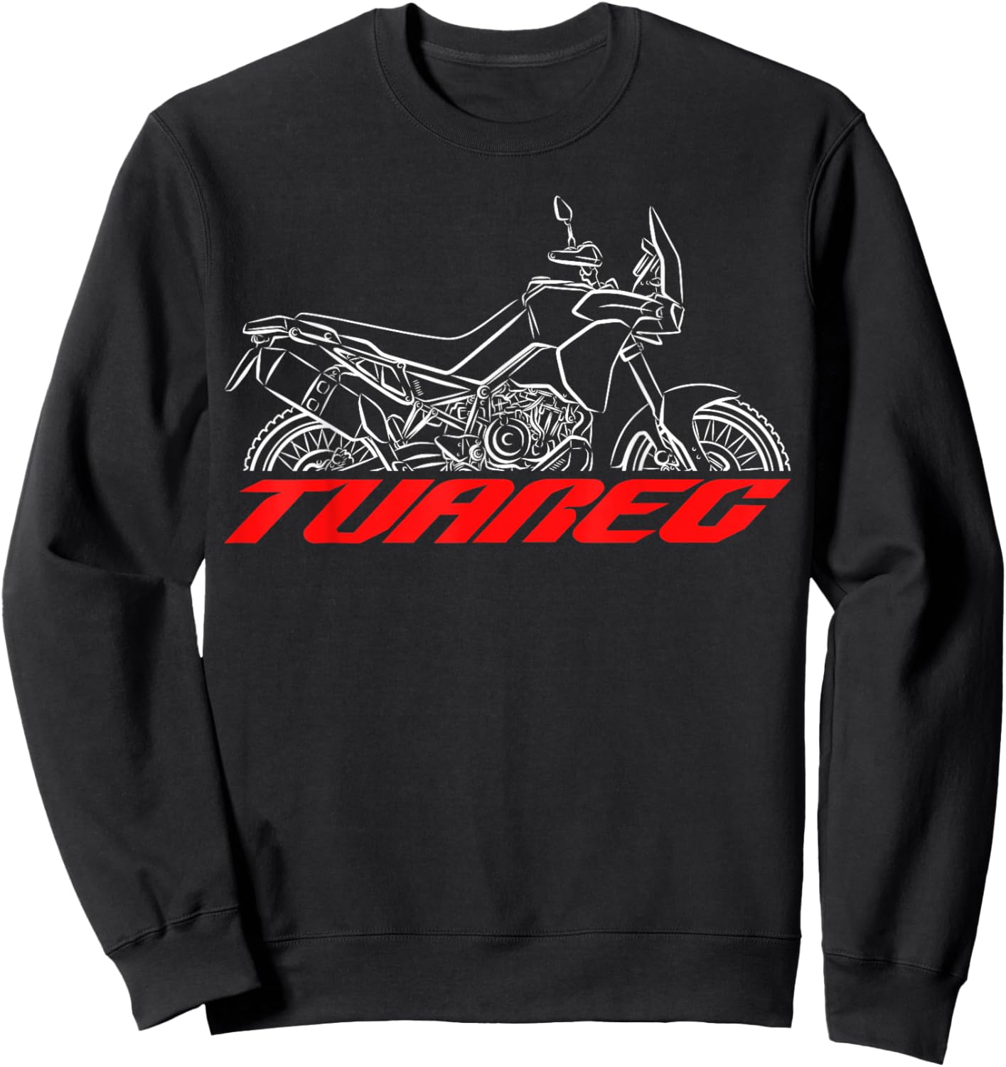 Tuareg 660 Adventure for Motorcycle Riders Sweatshirt - Sweatshirt | Black